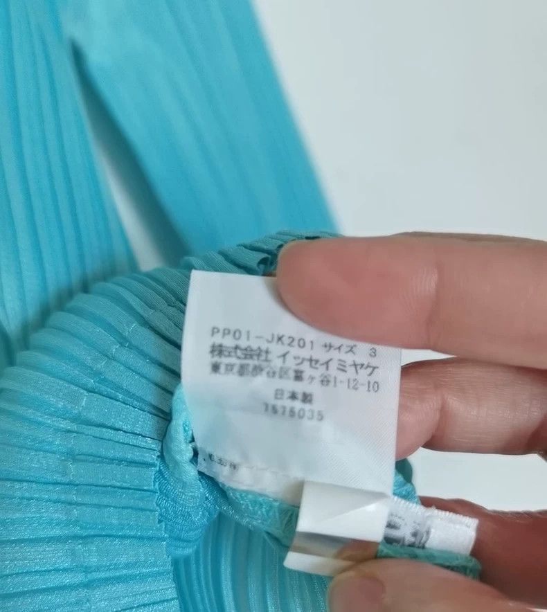 Issey Miyake issey miyake size:3 Light blue pleated top Size XXS / US 00 / IT 34 - 3 Thumbnail