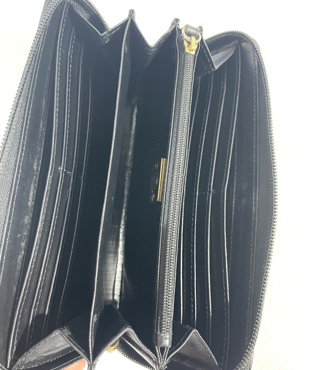 Vivienne Westwood Patent Leather Ribbon Long Wallet Size ONE SIZE - 18 Thumbnail