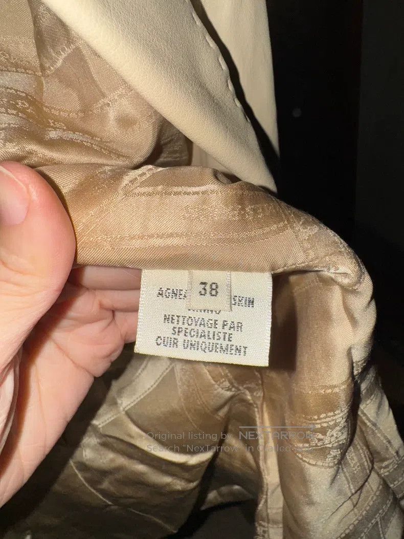 Hermes Hermes Lambskin blazer with thin silk lining Size XS / US 0-2 / IT 36-38 - 8 Thumbnail