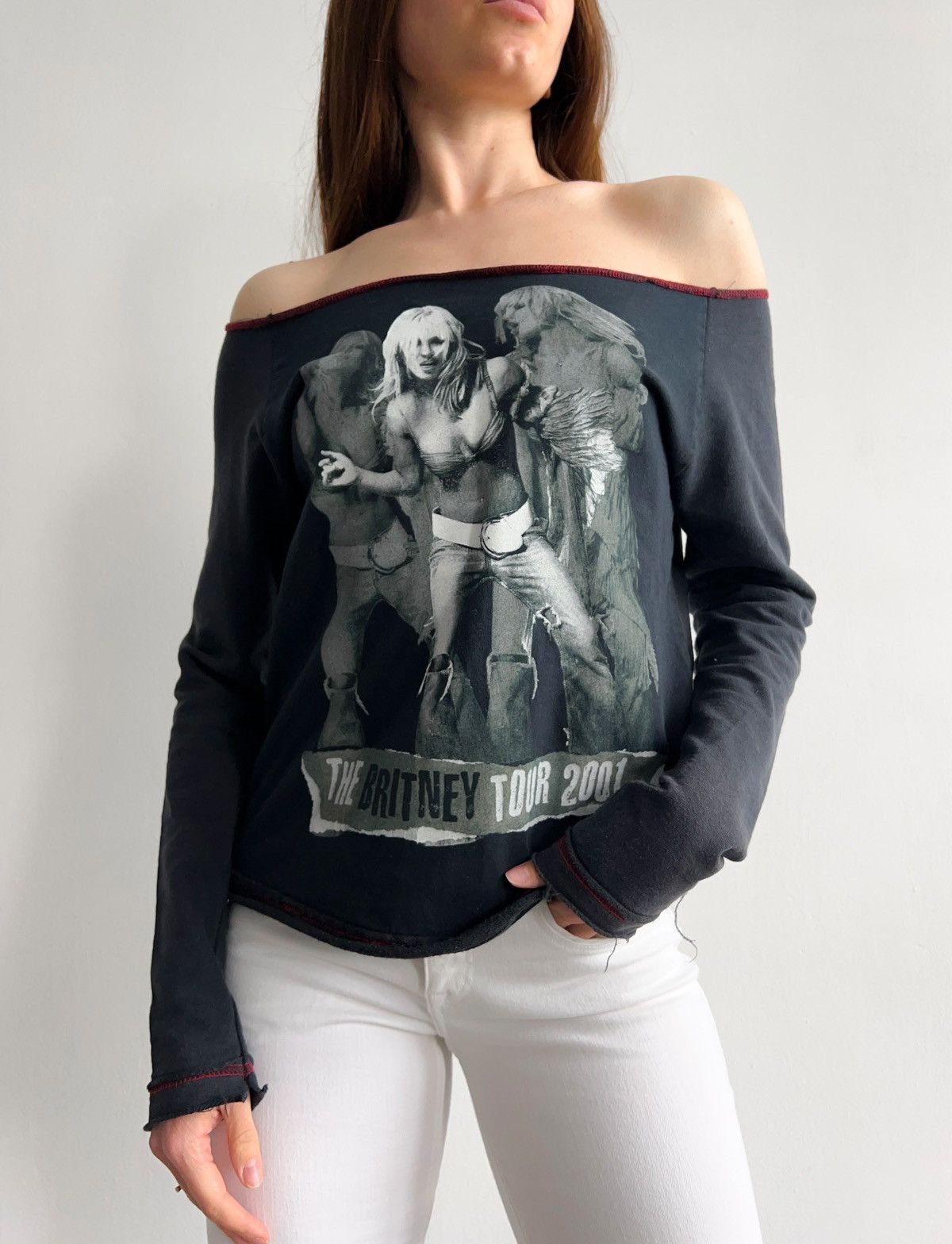 Vintage Britney Spears Rare Y2K Jonny Rock 2001 Tour one sz promo Size S / US 4 / IT 40 - 3 Thumbnail