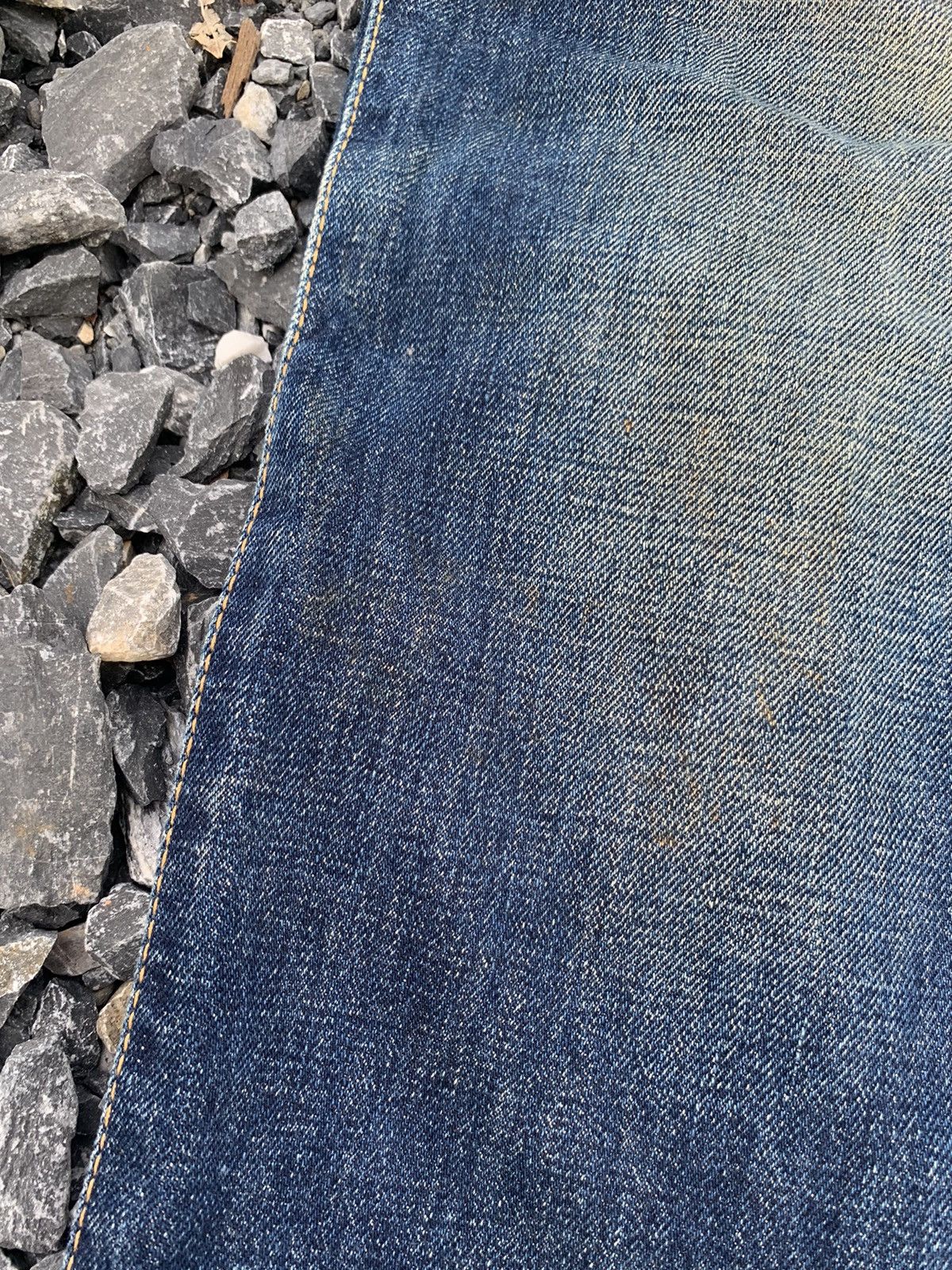Edwin VINTAGE EDWIN 505ZX SELVEDGE RUSTY JAPANESE DISTRESSED DENIM Size US 32 / EU 48 - 17 Thumbnail