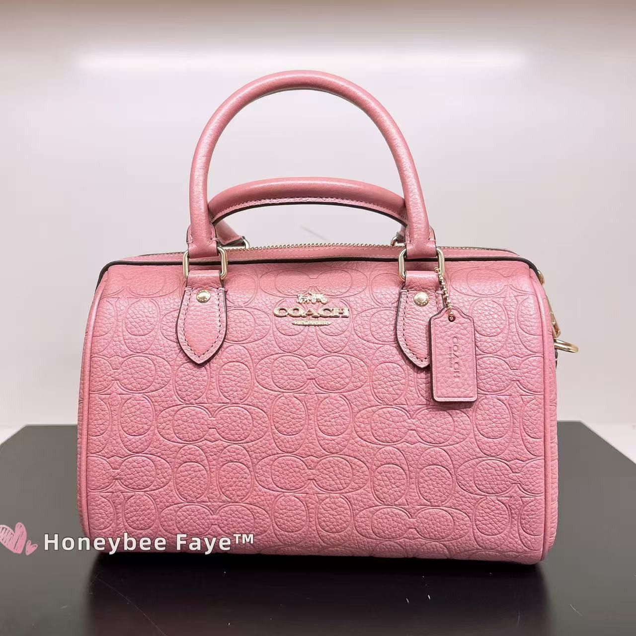 Coach Rowan Satchel Bag In Signature Leather CCD50 Size ONE SIZE - 1 Thumbnail