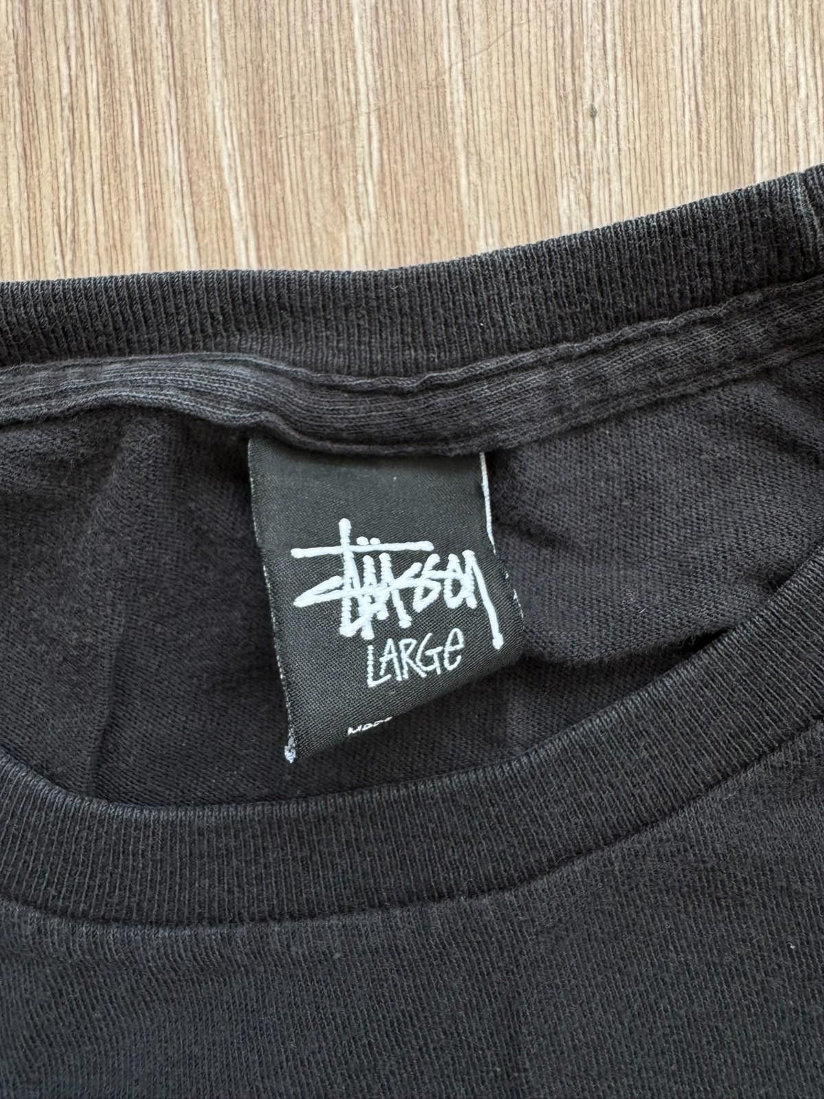 Stussy Stussy X Jayson Musson Skate Tough Black Tee L Size US L / EU 52-54 / 3 - 4 Thumbnail
