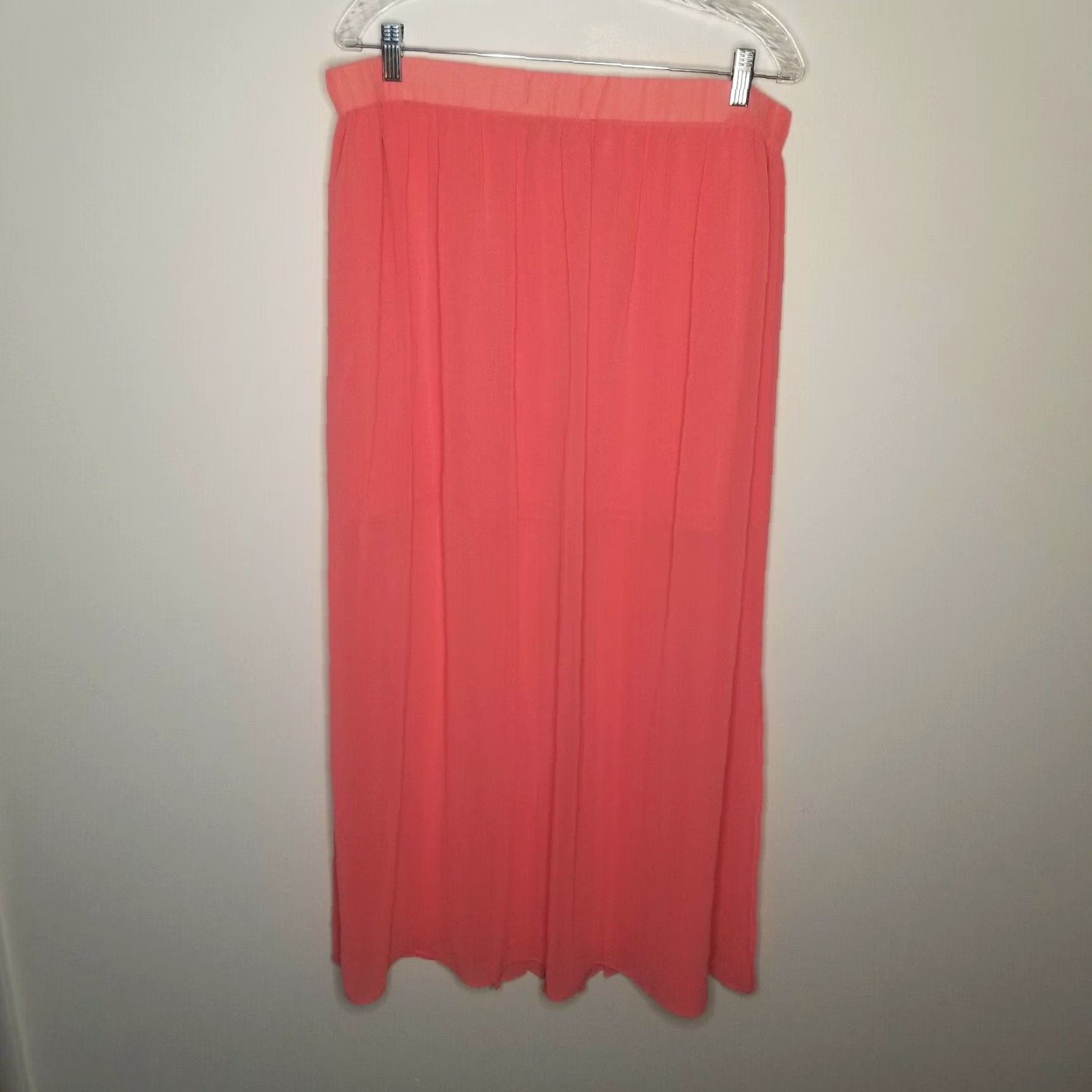 Mossimo Mossimo Skirt Maxi Long Pink Womens L Large Size 36" / US 14 / IT 50 - 5 Thumbnail