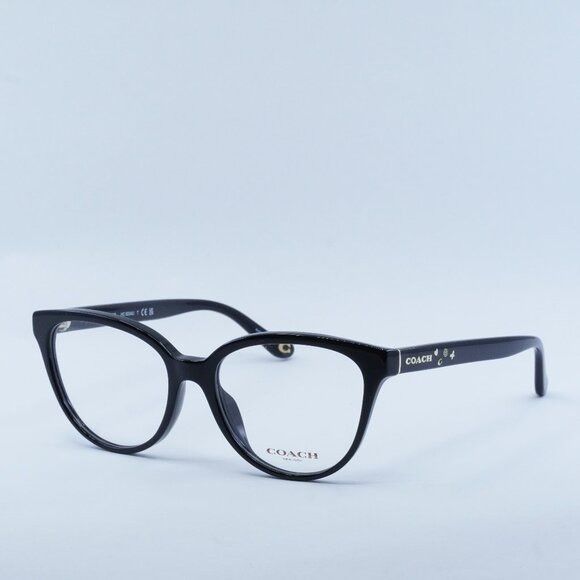image of New Coach Hc6234U 5002 Black Eyeglasses, Women's