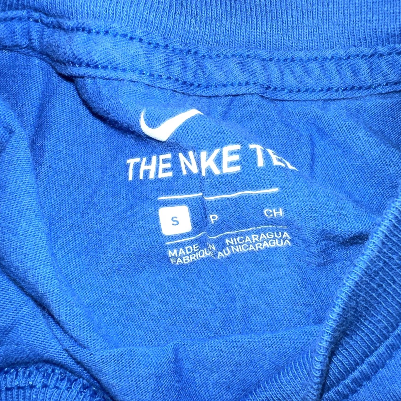 Nike VINTAGE Nike Shirt Mens Small Blue T-Shirt Nike Mens Small Blue Size US S / EU 44-46 / 1 - 3 Thumbnail
