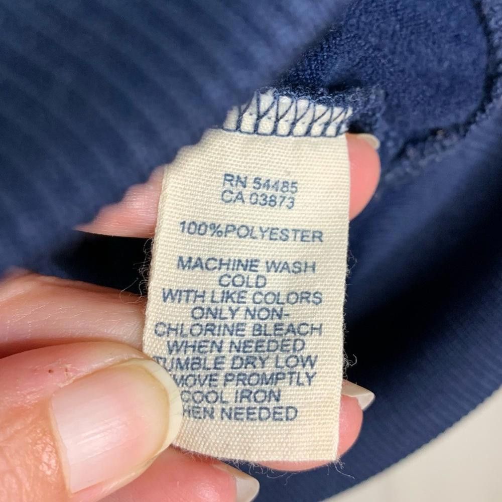 American Eagle Outfitters Vintage American Eagle Full Zip Track Jacket Navy Gold Men L Size US L / EU 52-54 / 3 - 8 Thumbnail