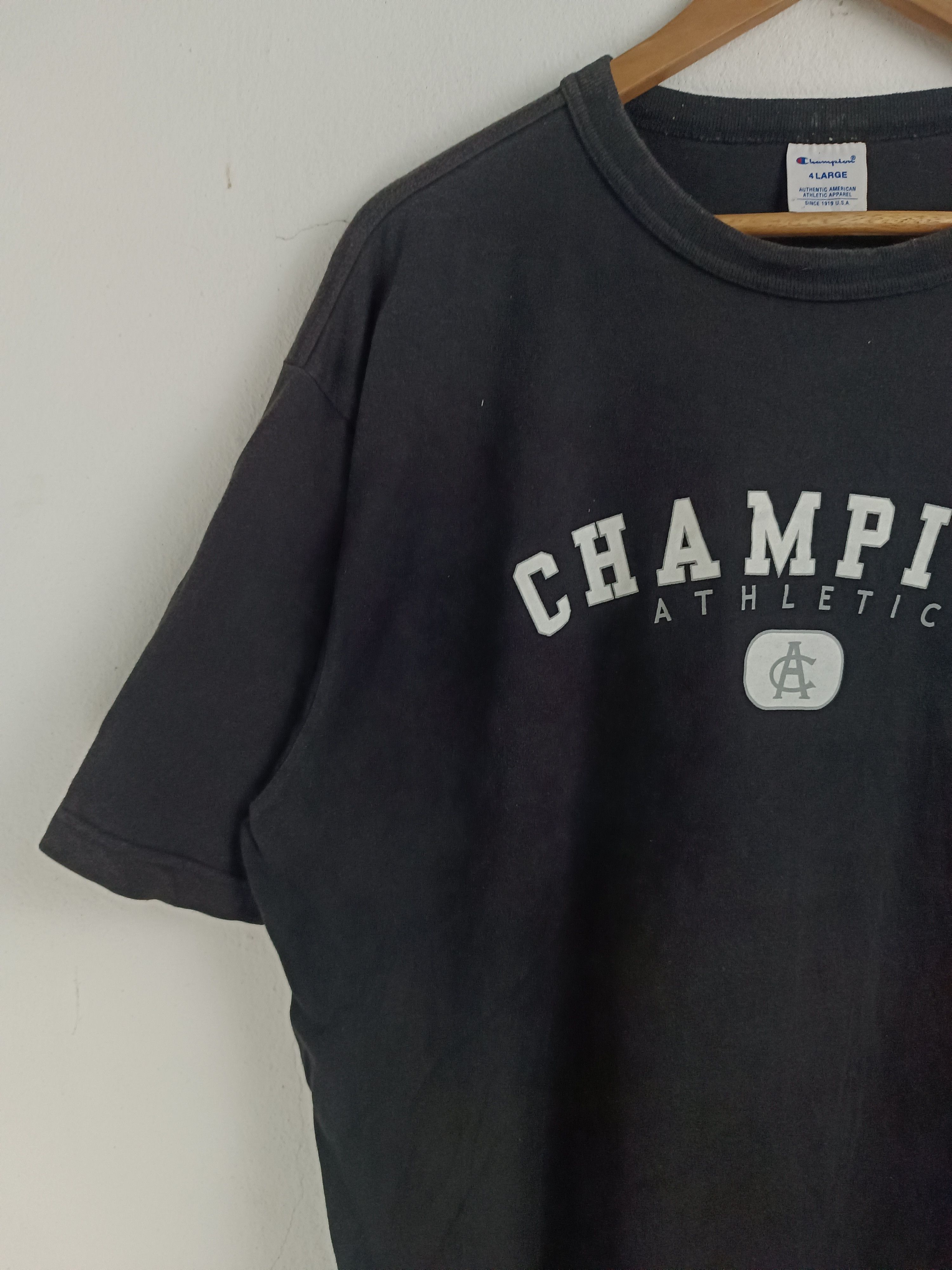 Champion VINTAGE CHAMPION CLASSIC SPELLOUT LOGO TEE Size US XL / EU 56 / 4 - 5 Thumbnail