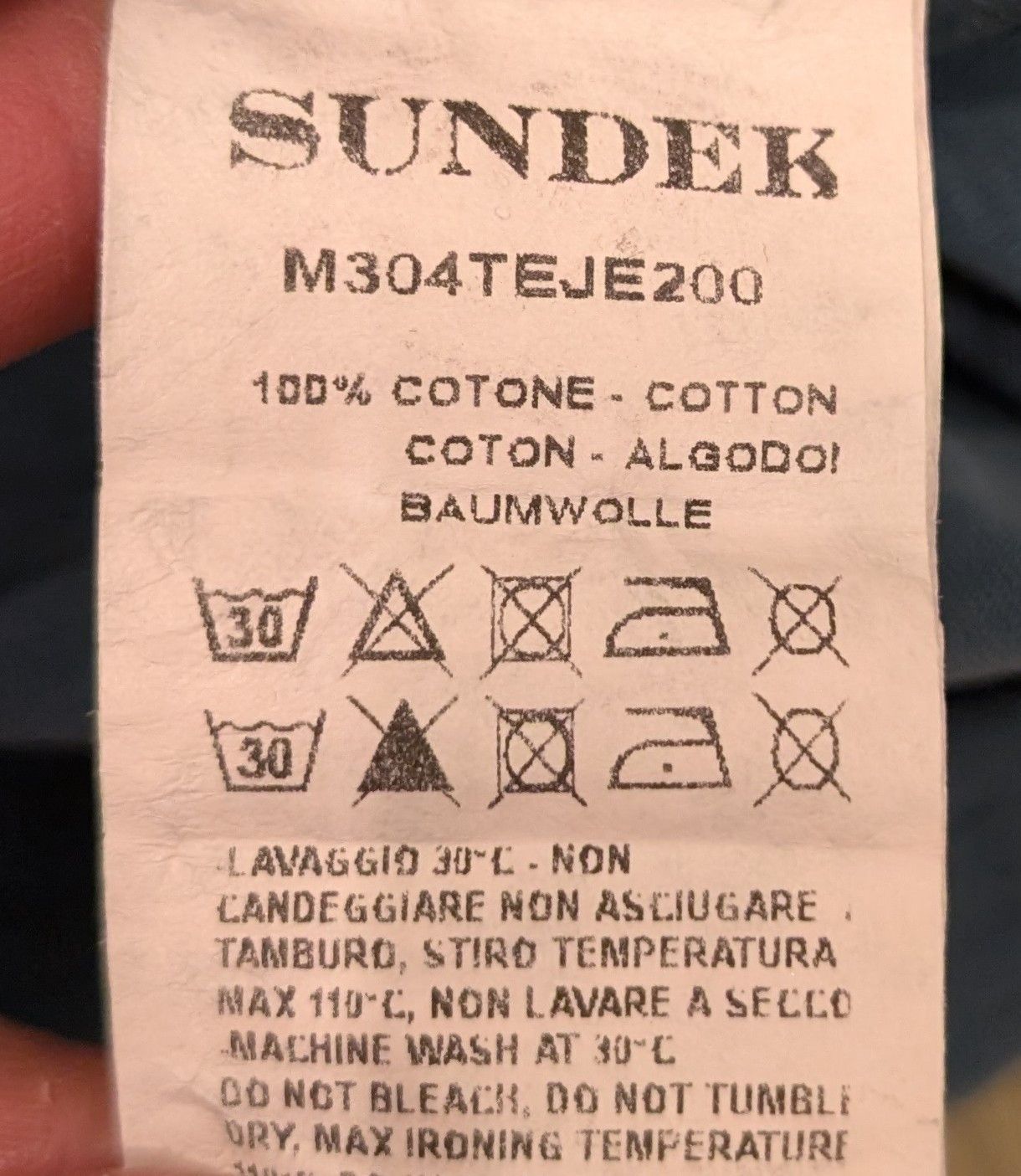 Sundek Sundek Applique Pocket T-Shirt Made in Italy Size US M / EU 48-50 / 2 - 4 Thumbnail