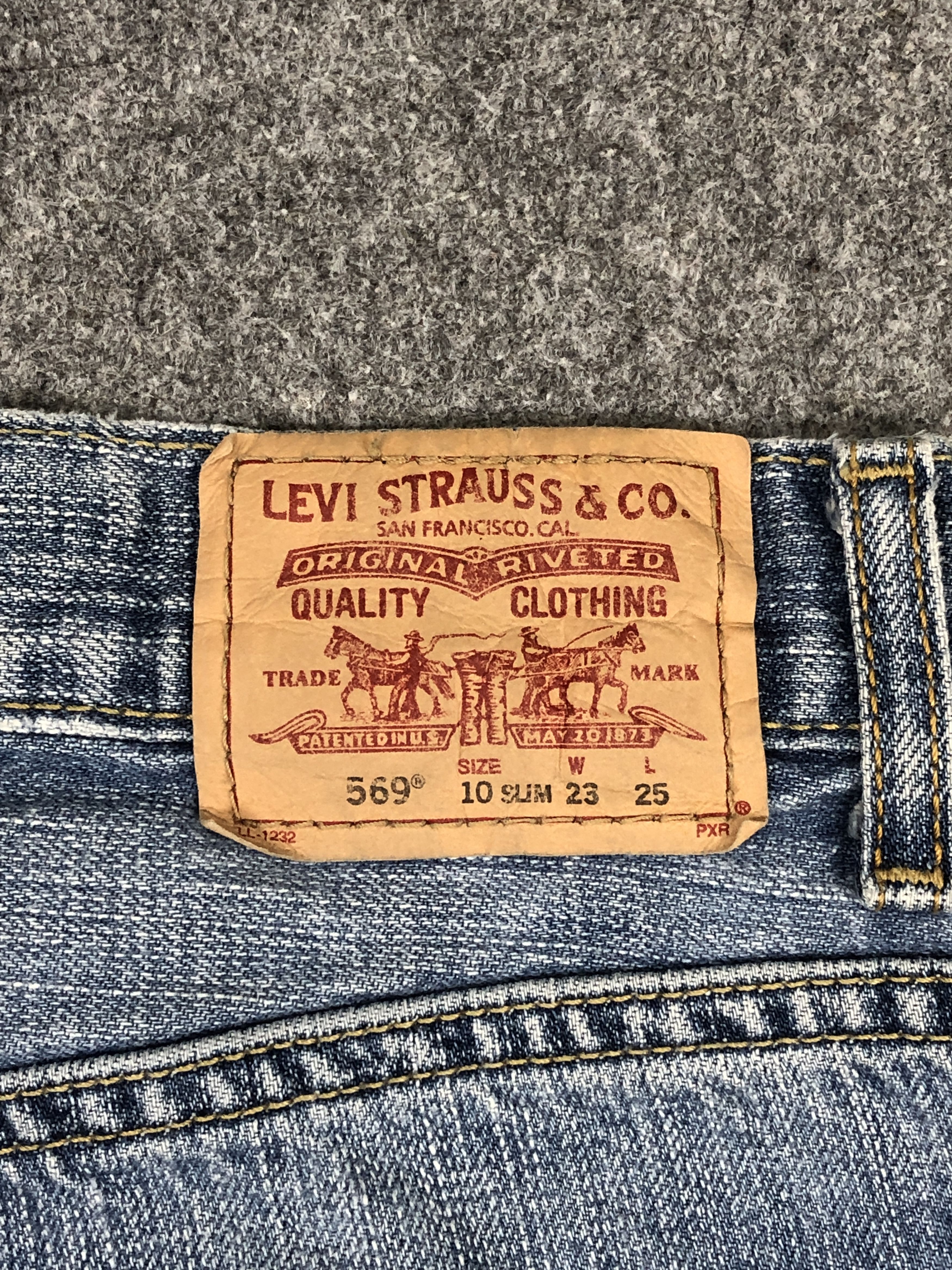 Levi's Vintage Levis 569 Loose Straight Jeans DP2351 Size US 26 / EU 42 - 5 Thumbnail