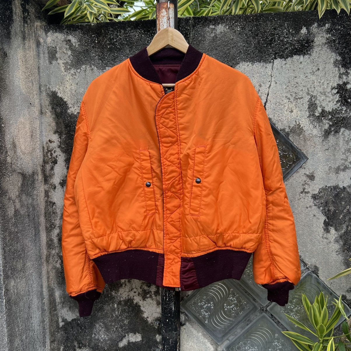 Alpha Industries “VINTAGE” INTERMEDIATE MA-1 ALPHA INDUSTRIES BOMBER JACKET Size US L / EU 52-54 / 3 - 17 Thumbnail