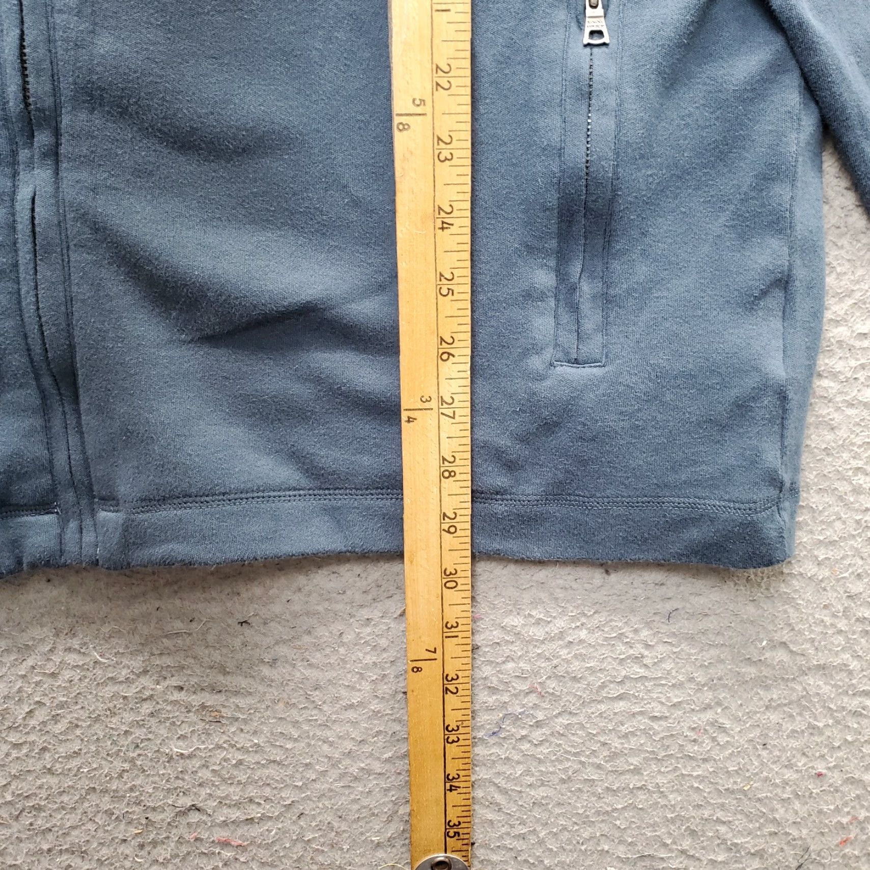 Banana Republic Banana Republic Fleece Jacket Womens XL Blue Zipper Pockets Mock Neck Full Zip Size XL / US 12-14 / IT 48-50 - 3 Thumbnail