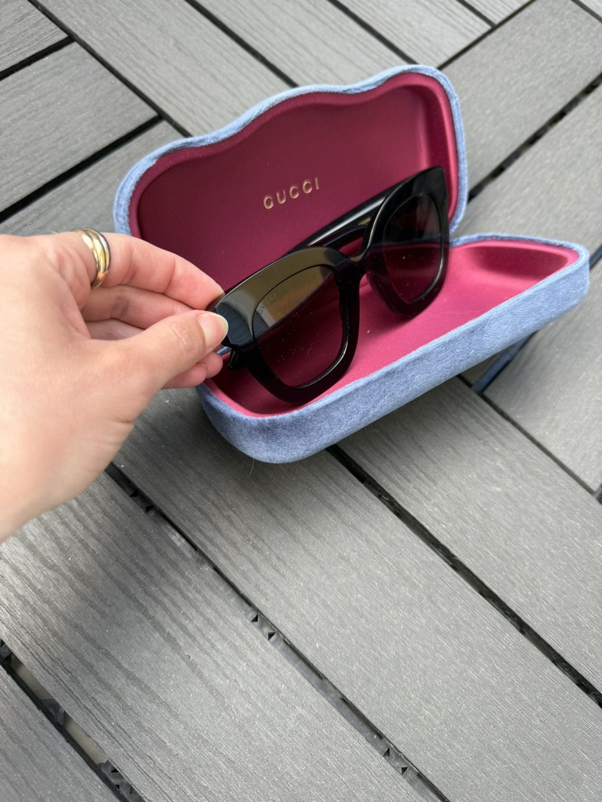 Gucci Gucci sunglasses Size ONE SIZE - 5 Thumbnail