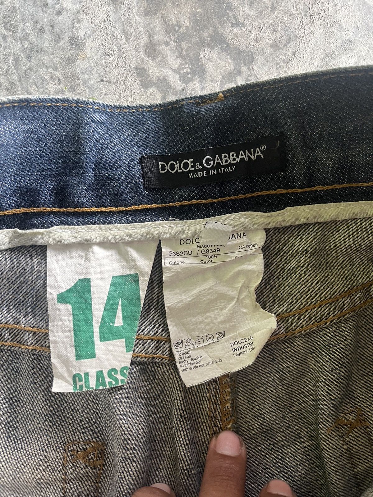 Dolce & Gabbana × Vintage Vintage Dolce Gabbana Size US 34 / EU 50 - 18 Thumbnail