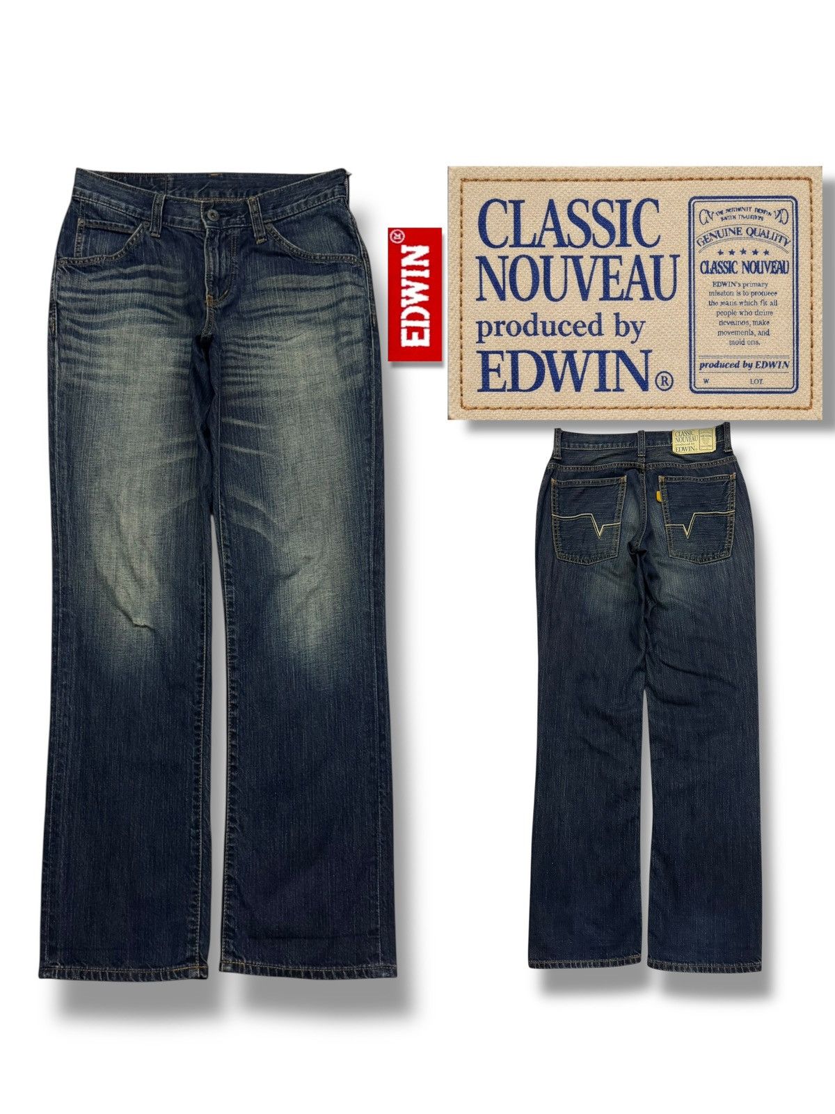 Edwin EDWIN Classic Nouveau Vintage Japan Market Denim Jeans | W30 Size US 30 / EU 46 - 1 Thumbnail