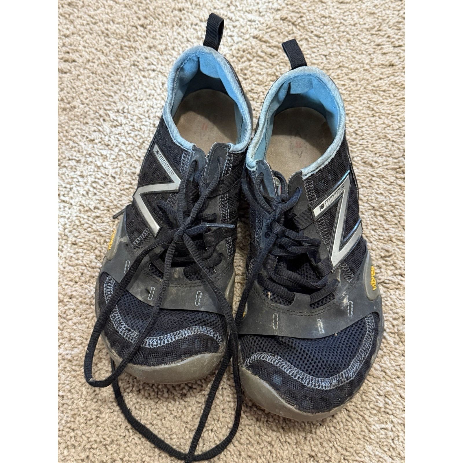 New Balance Woman Size 9 - New Balance Minimus Trail Running Shoe Black Size US 9 / IT 39 - 3 Thumbnail