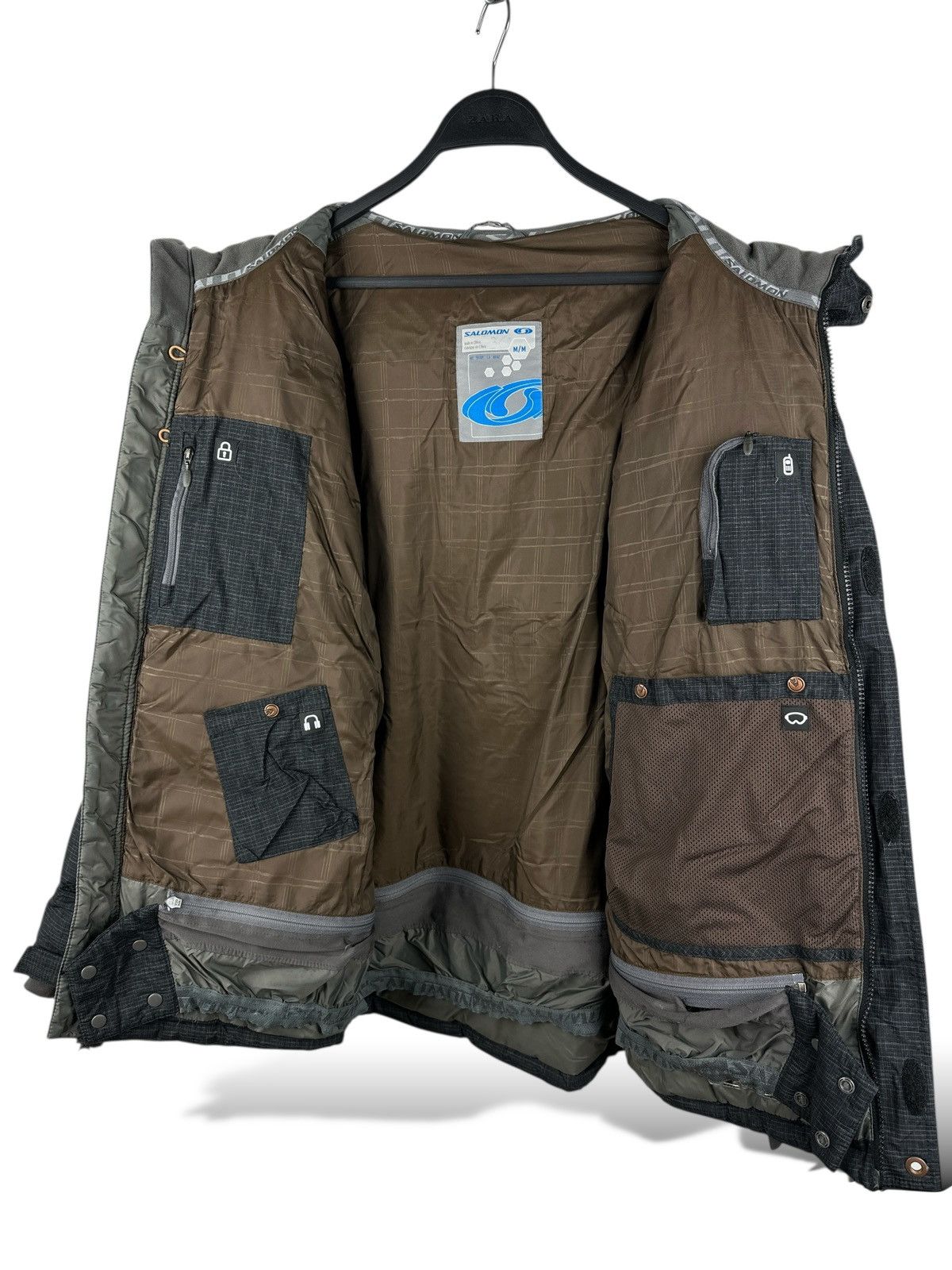 Salomon Vintage Salomon Down Puffer Ski Jacket Recco Technical Size US M / EU 48-50 / 2 - 11 Thumbnail