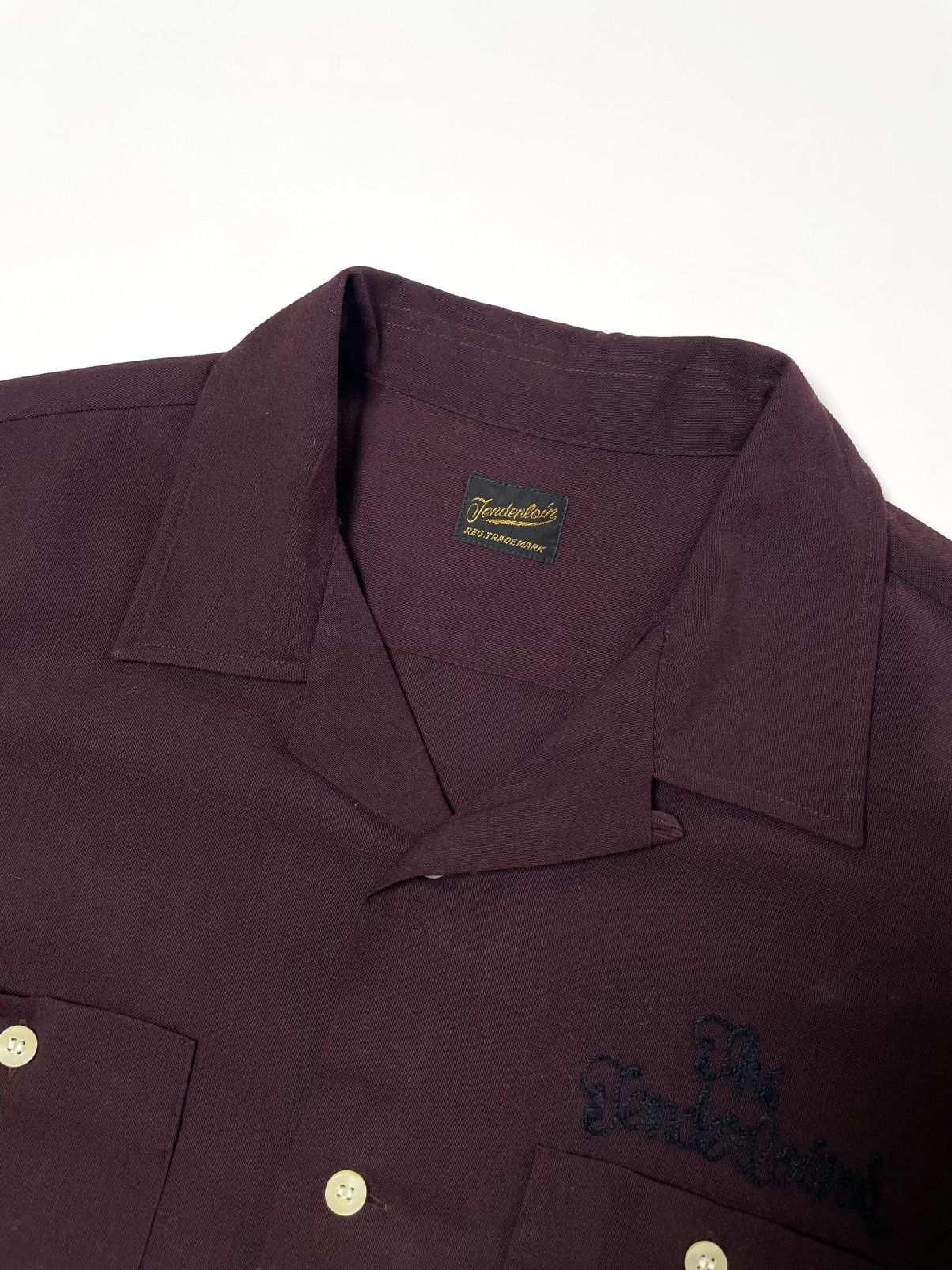 Tenderloin Rare Tenderloin Embroidery Shirt Maroon Size US S / EU 44-46 / 1 - 8 Thumbnail