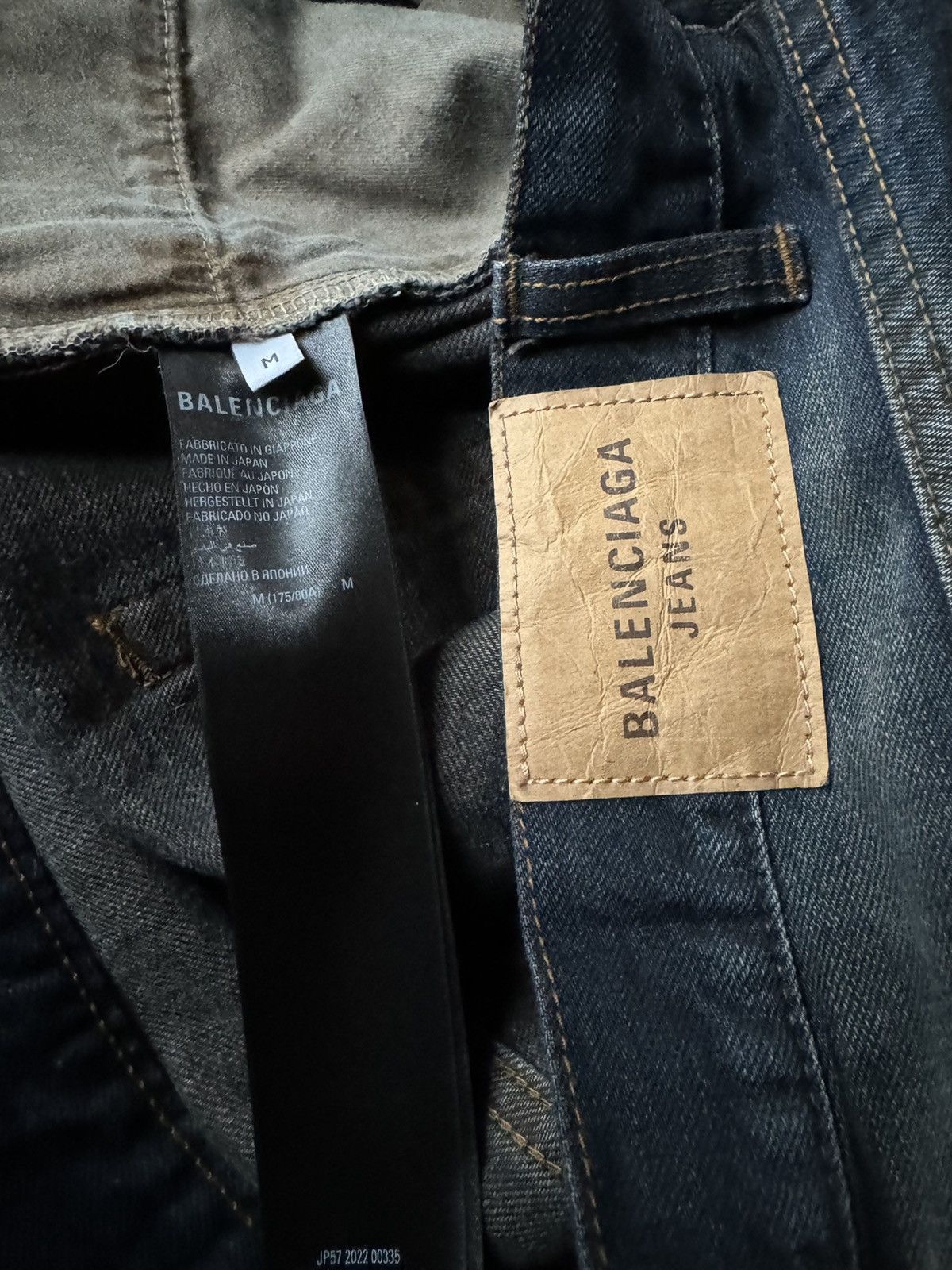 Balenciaga Balenciaga Fall22 Lost Tape Denim Size US 32 / EU 48 - 8 Thumbnail