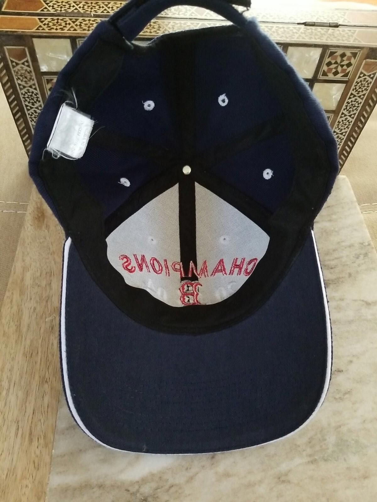 Other World Series Champions Boston Red Sox MLB 2004 Vtg Hat Cap Size ONE SIZE - 3 Thumbnail