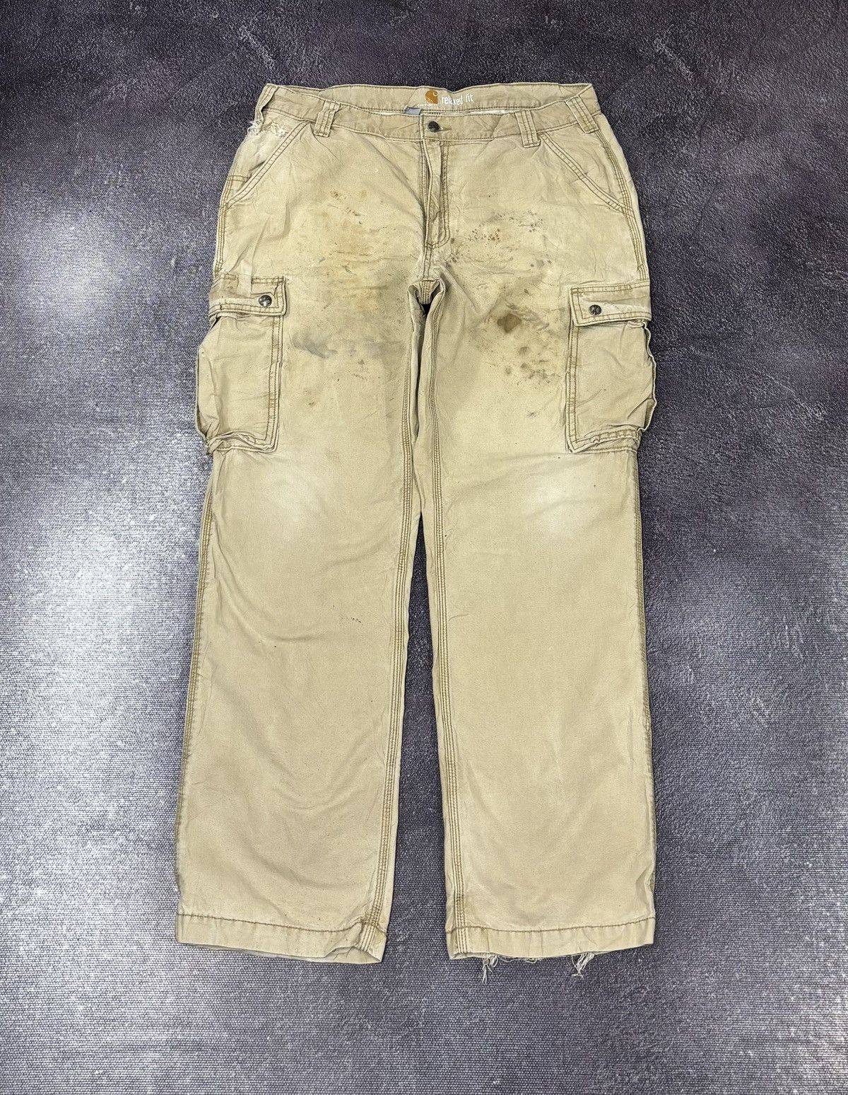 Carhartt Vintage Carhartt Relaxed Fit American Aviation Cargo Pants Size US 38 / EU 54 - 2 Thumbnail