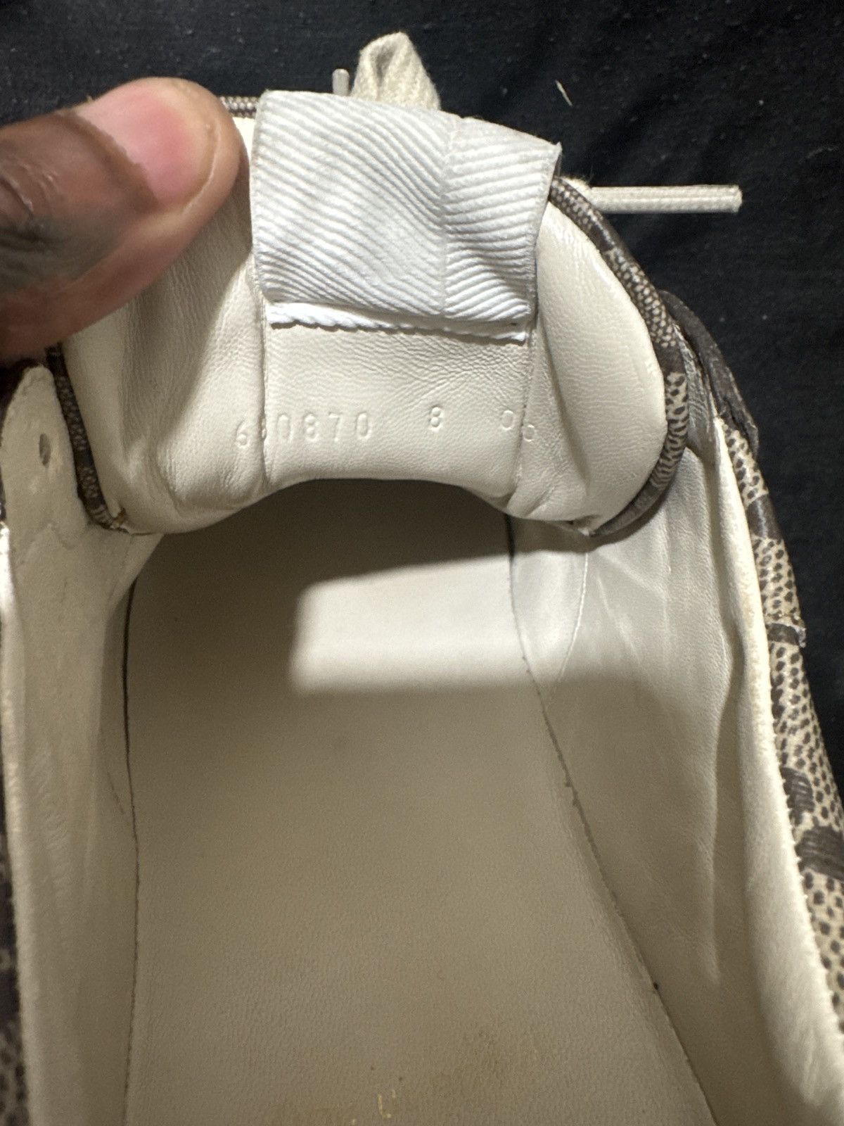 Gucci Gucci 100 ‘Beige Monogram’ Size US 8 / EU 41 - 6 Thumbnail