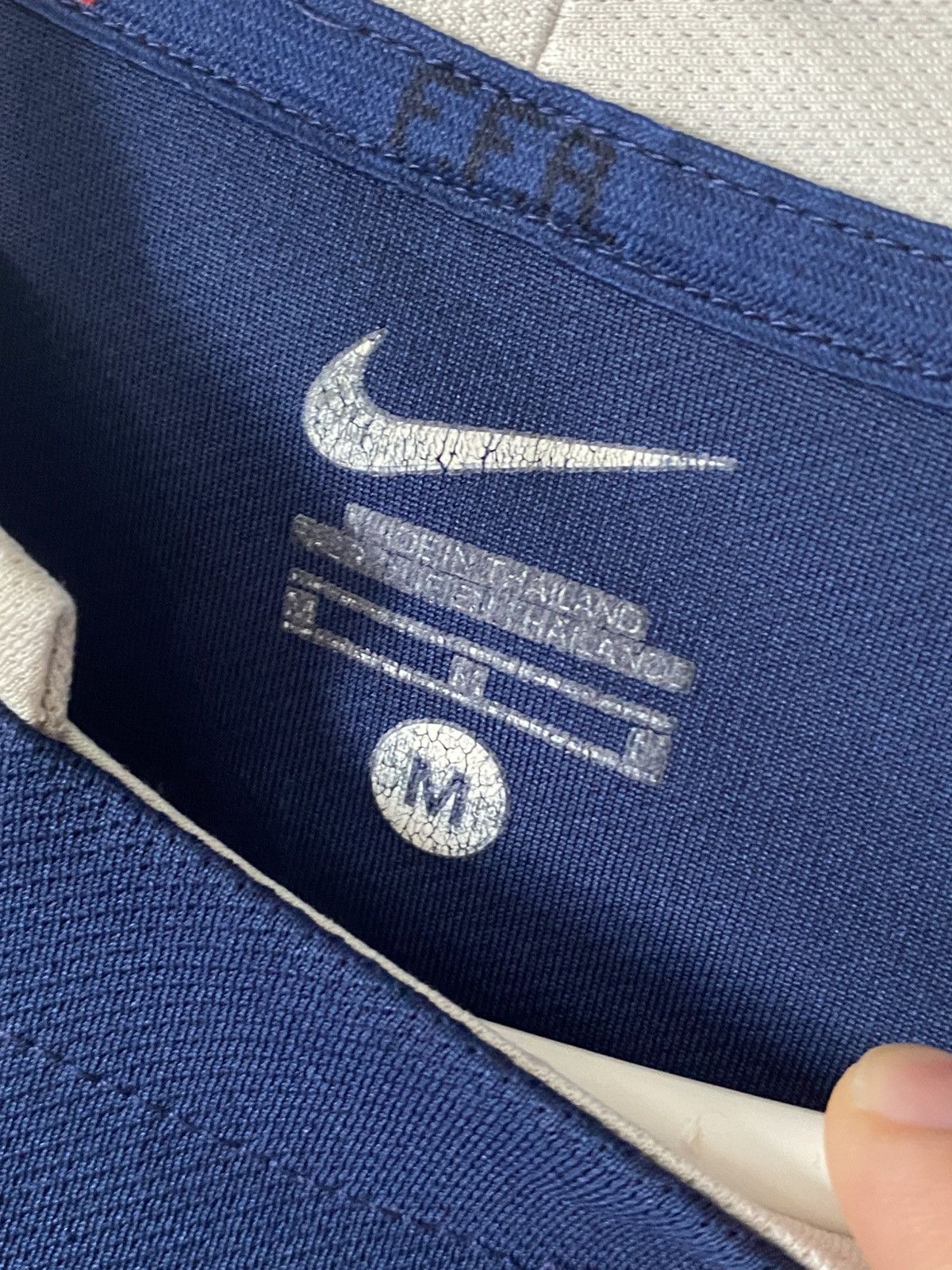 Nike Vintage Nike France Rugby Jersey Kit Mens Size M Size US M / EU 48-50 / 2 - 5 Thumbnail
