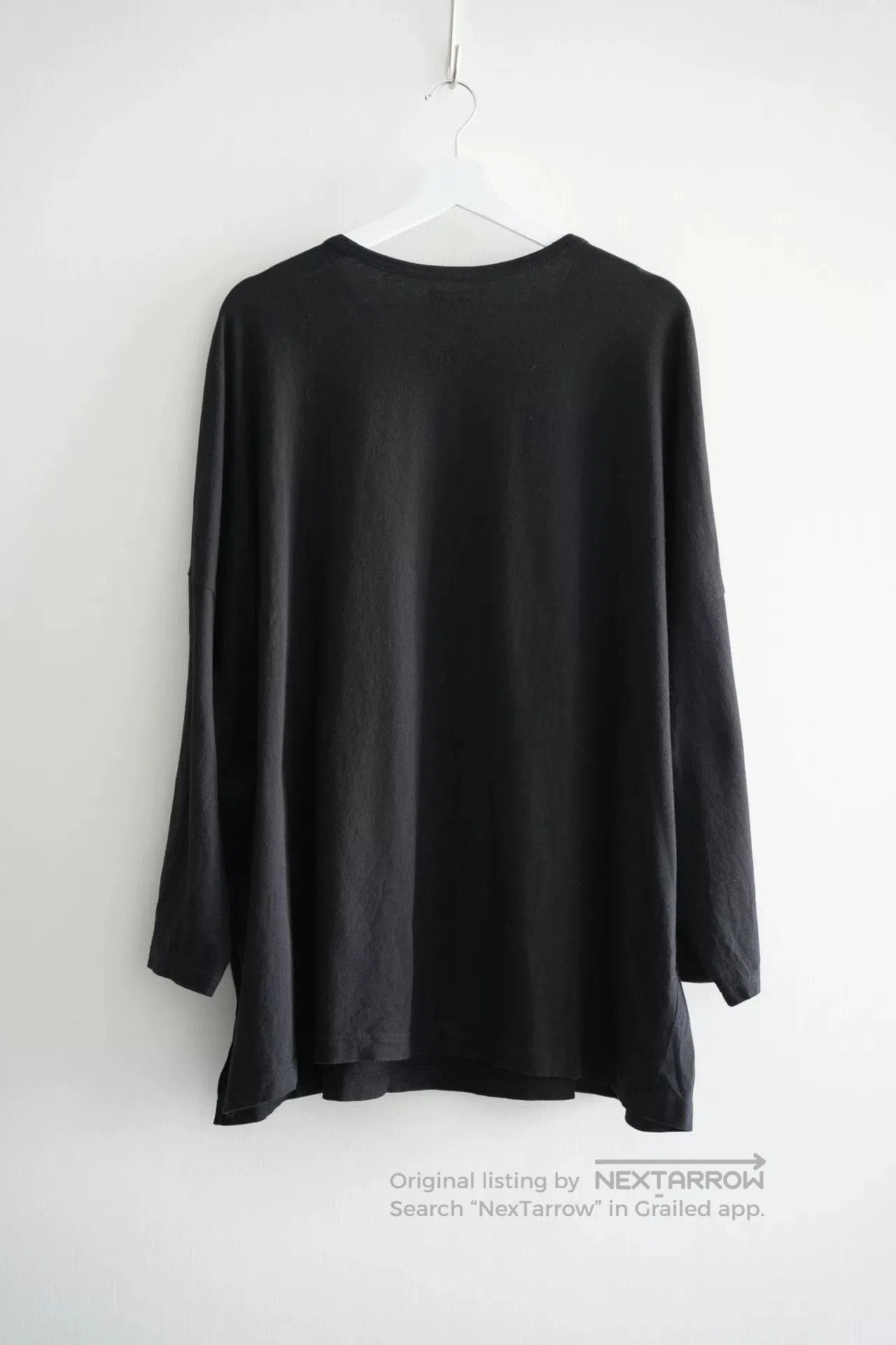 Yohji Yamamoto black long sleeve tee by yohji yamamoto. Size US M / EU 48-50 / 2 - 2 Thumbnail