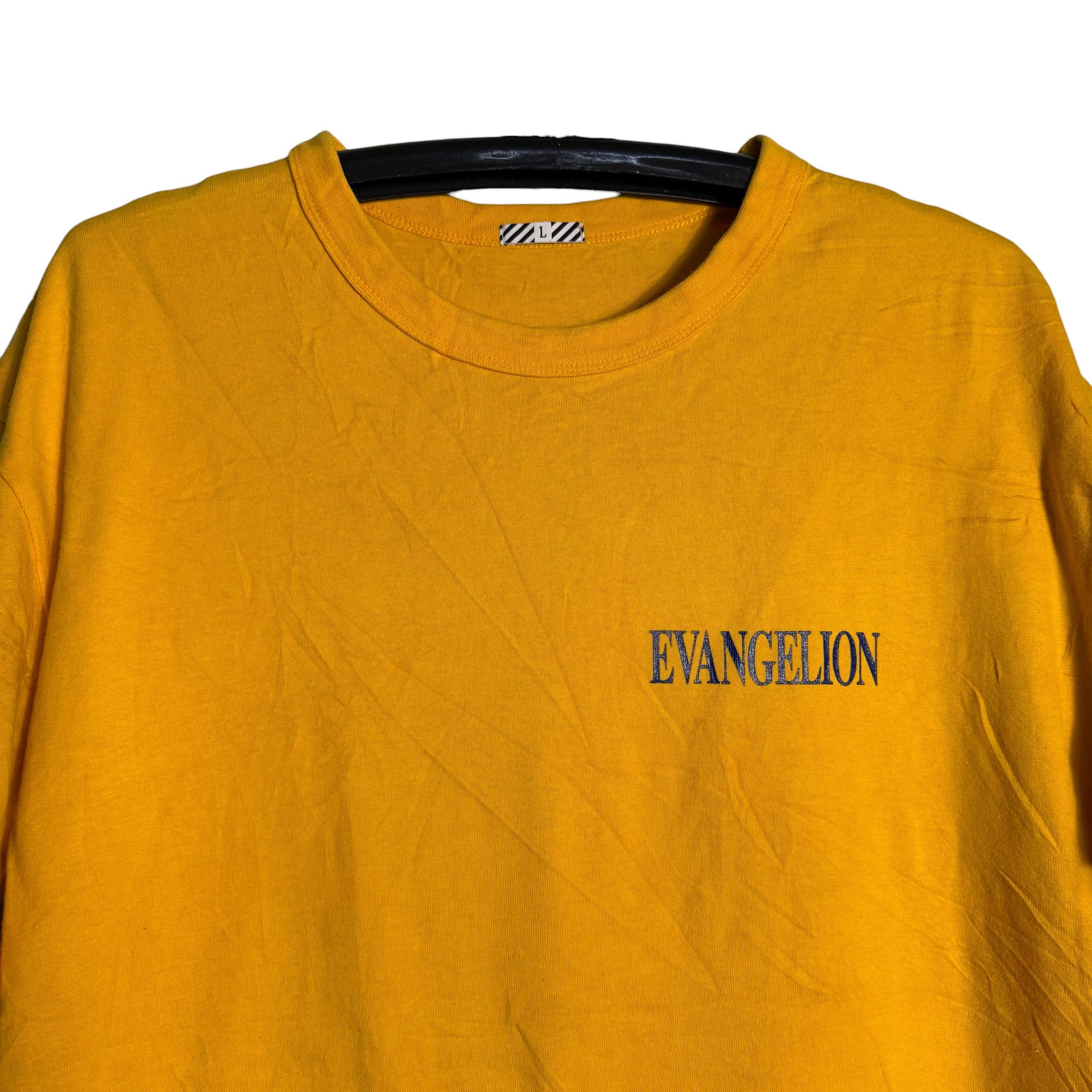 Anime 🔥RARE🔥GU x Neon Genesis Evangelion Eva Anime T-shirt Size US L / EU 52-54 / 3 - 4 Thumbnail