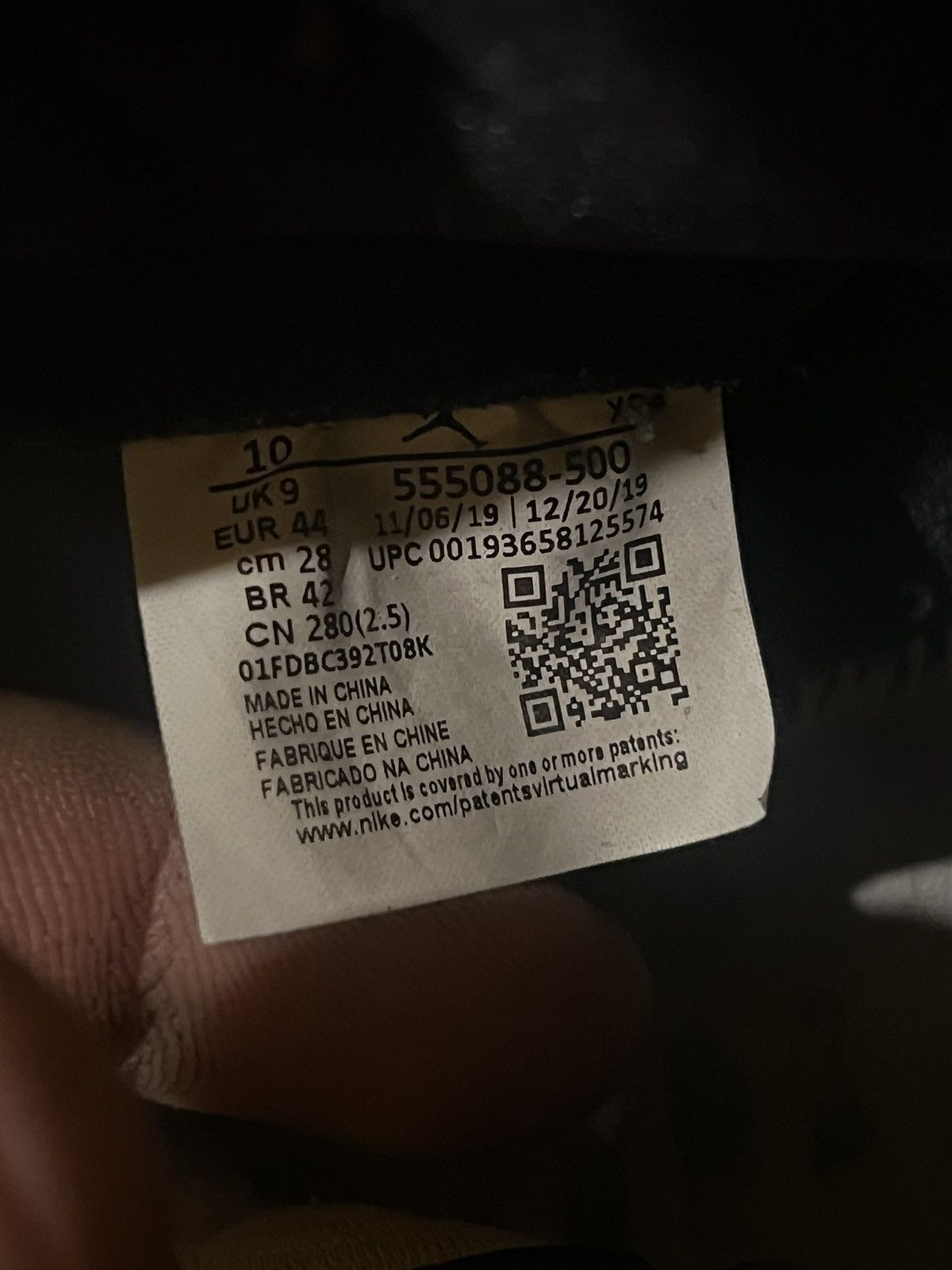 Nike Air jordan 1 court purple Size US 11 / EU 44 - 6 Thumbnail