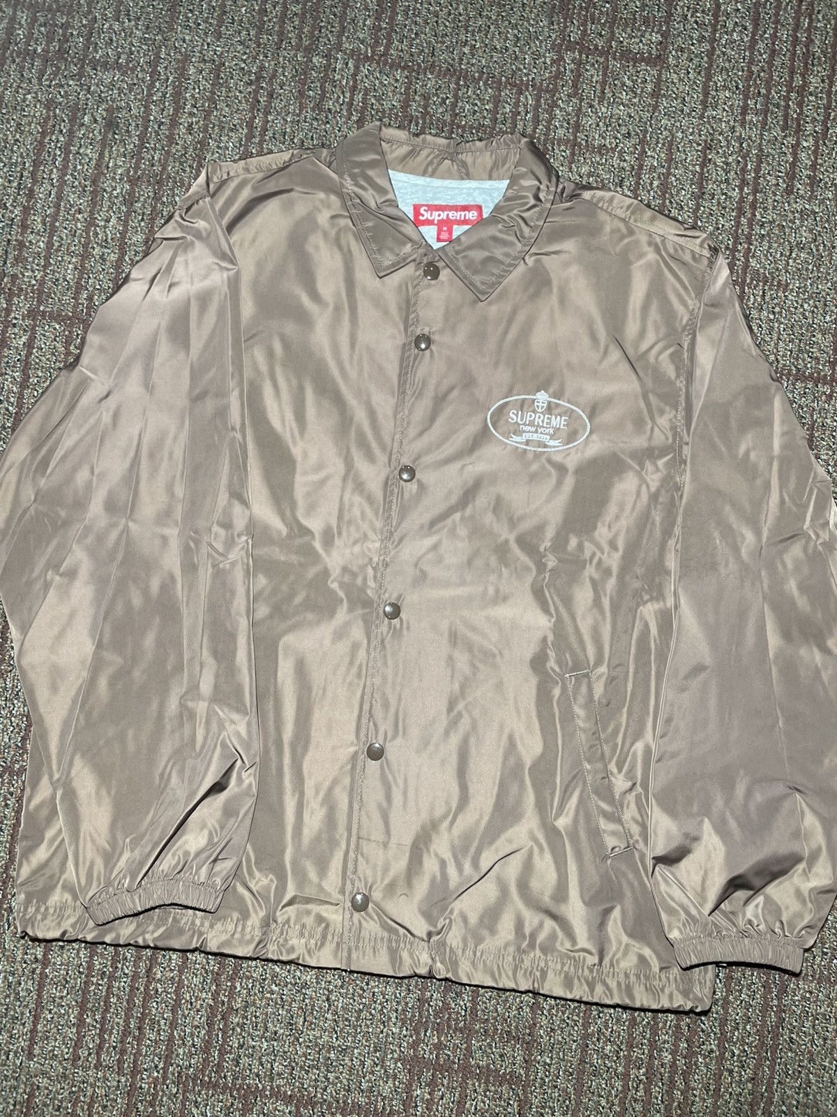 Supreme Supreme Crest Coaches Jacket (Medium) Size US M / EU 48-50 / 2 - 1 Thumbnail