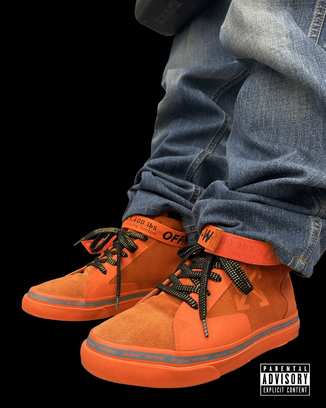 Off-White OFF-WHITE | Virgil Abloh Industrial Strap Suede Sneakers Size US 9 / EU 42 - 8 Thumbnail