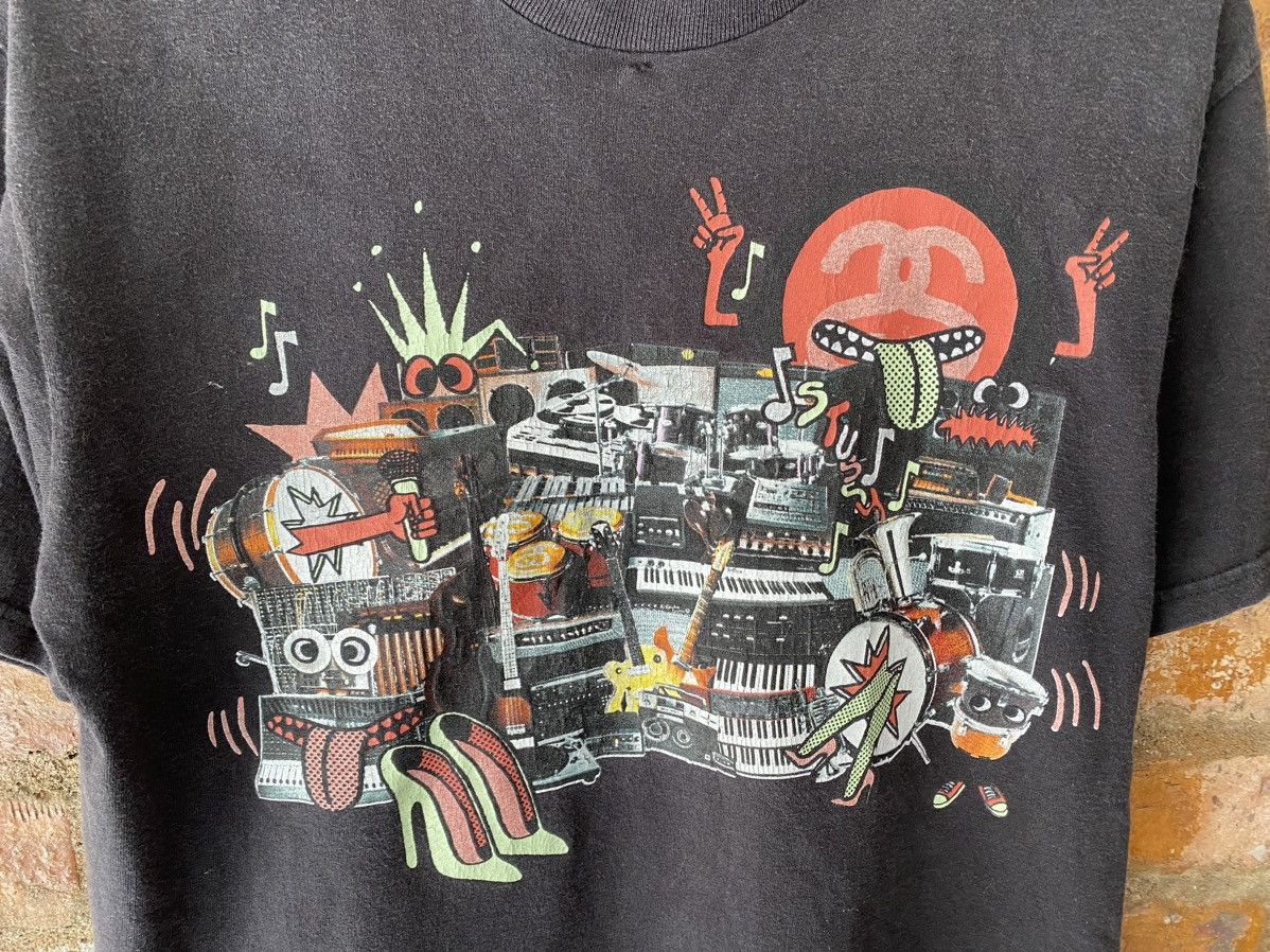 Stussy 🔥Vintage 2000s Musical punk tee Size US M / EU 48-50 / 2 - 4 Thumbnail