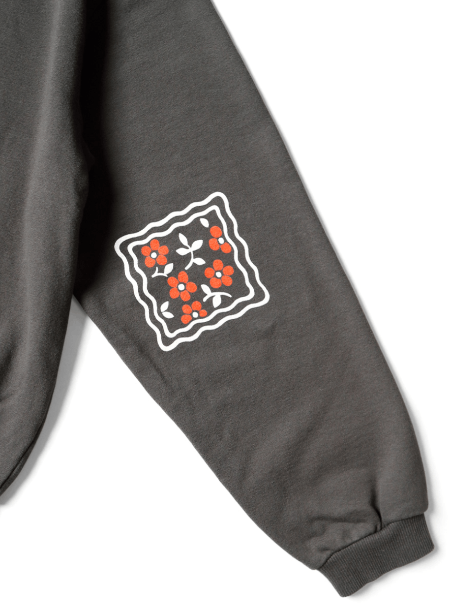 Kapital 30/- Fur-lined Crew Sweatshirt (KOOKIEpt) Size US L / EU 52-54 / 3 - 5 Thumbnail