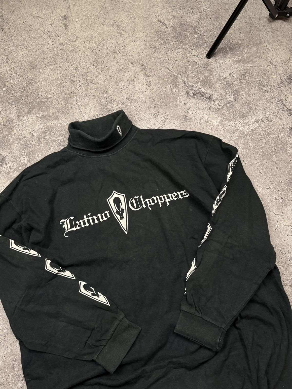 West Coast Choppers Vintage West Coast Latina Choppers Y2K Faded Long Sleeve Size US XL / EU 56 / 4 - 6 Thumbnail