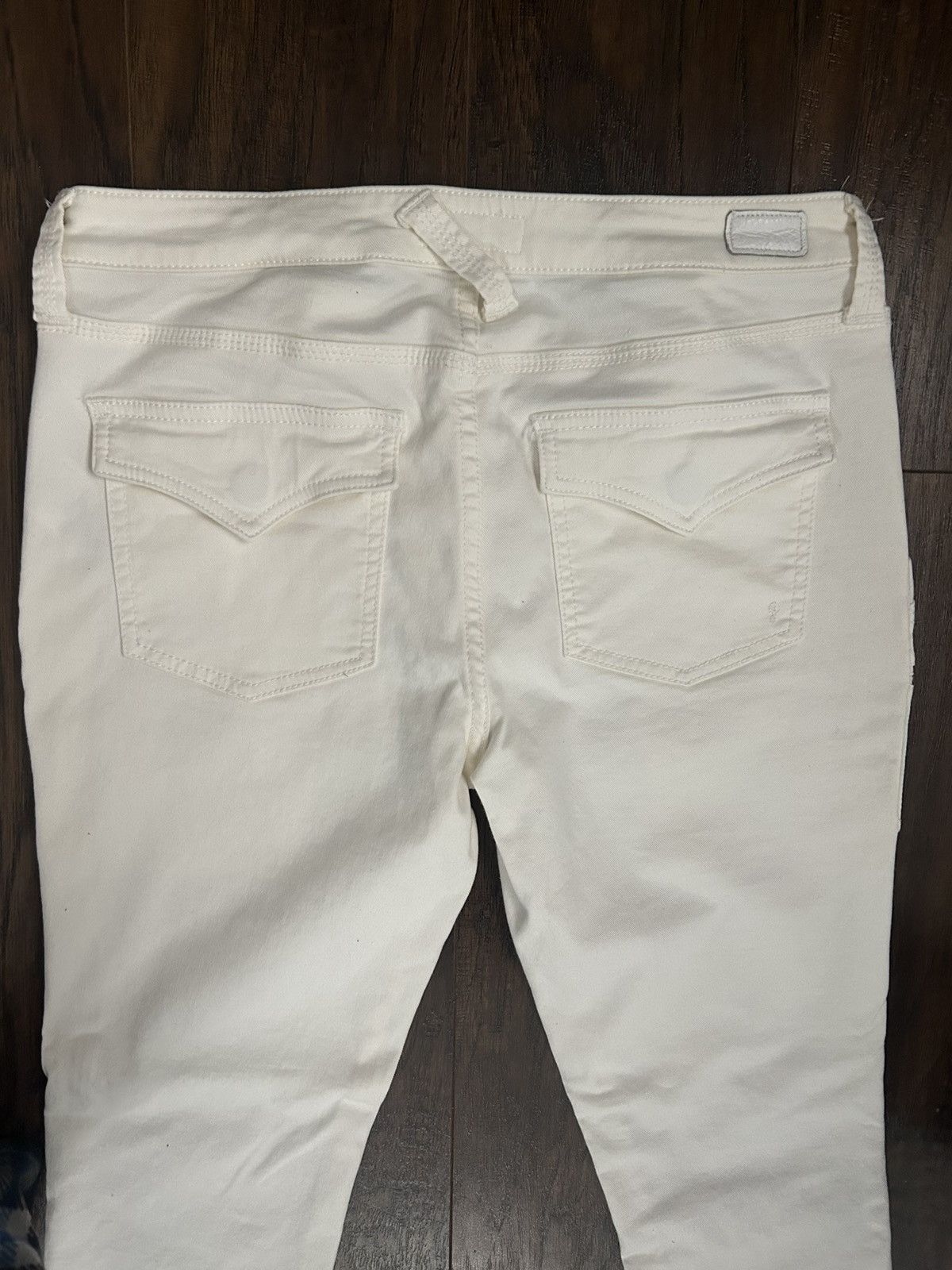 Joie Joie White Skinny & Slim Zipper Pants Size 30" / US 8 / IT 44 - 6 Thumbnail