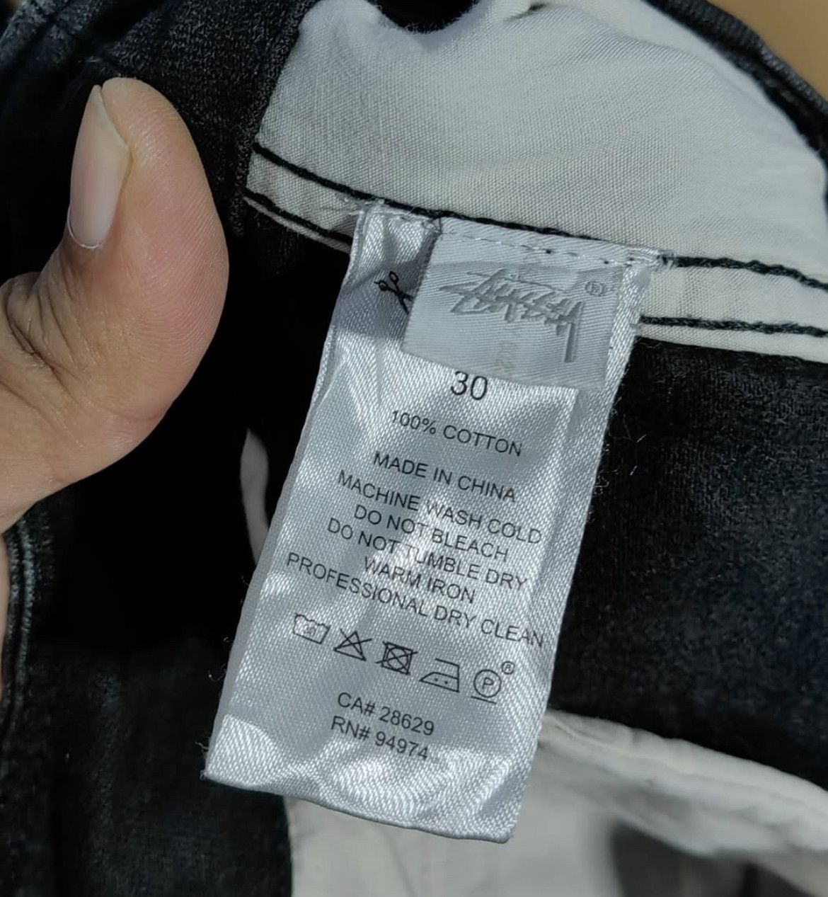 Stussy 2000s Archival Stussy Tactical Work Cargo Pants y2k Lgb Size US 36 / EU 52 - 9 Thumbnail