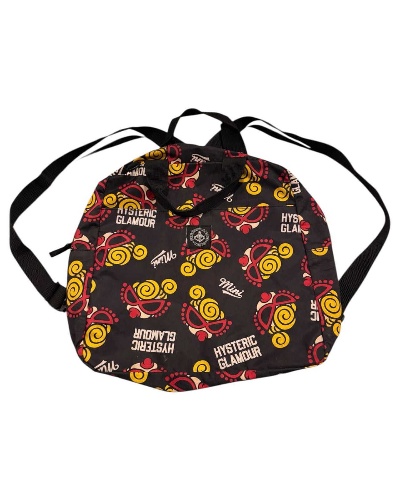 Hysteric Glamour Hysteric Glamour Tokyo Backpack Black All Over Print Size ONE SIZE - 1 Thumbnail