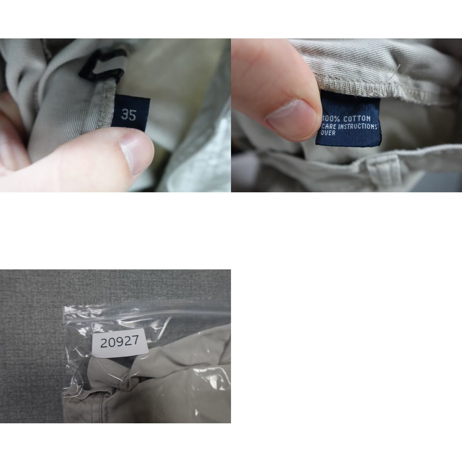 Polo Ralph Lauren Polo Ralph Lauren Cargo Shorts Mens 35 Beige Baggy Loose Fit Retro Utility Shirt/Shorts Size US S / EU 44-46 / 1 - 8 Thumbnail