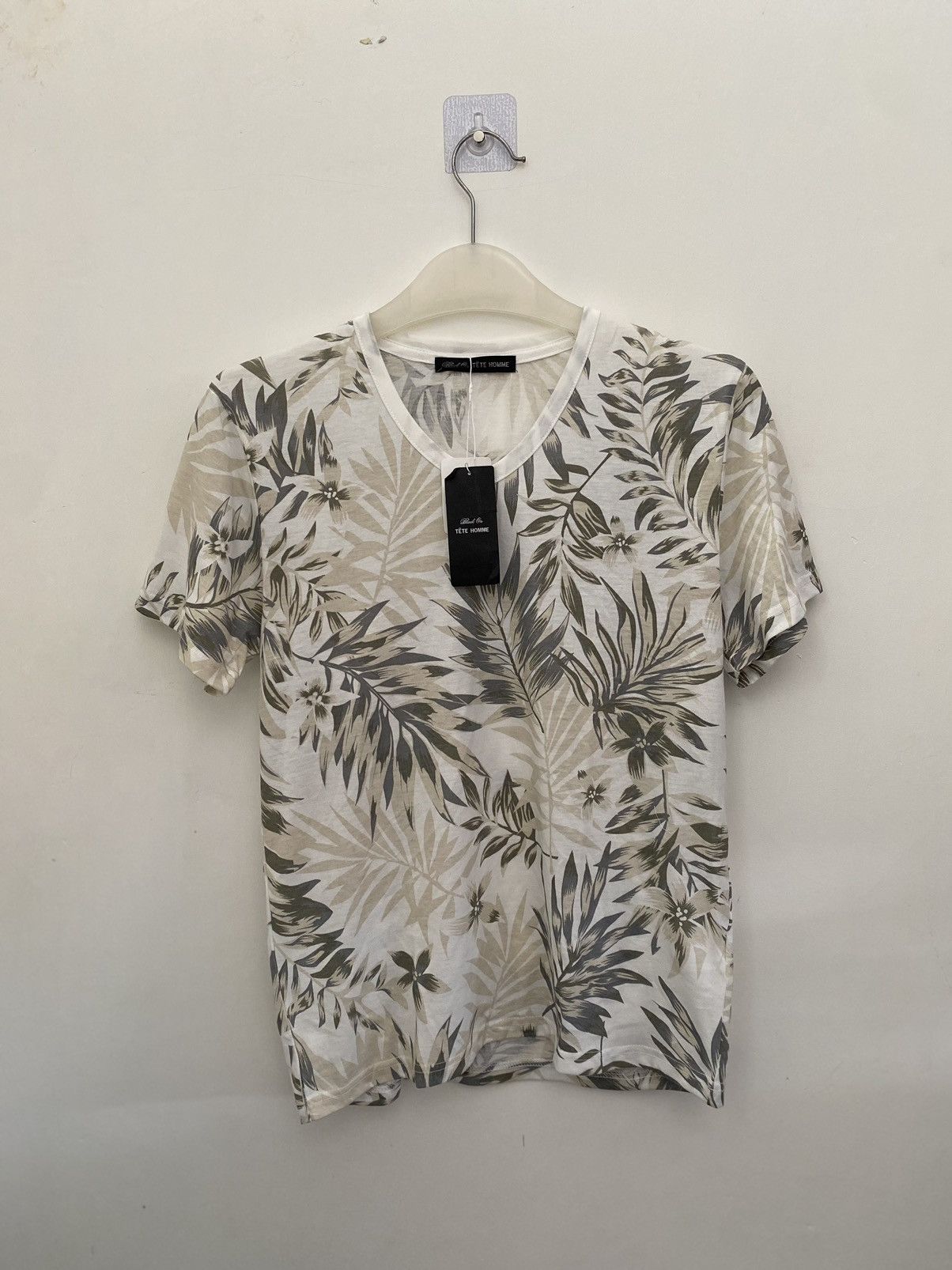 Tete Homme Black on by tete homme flower shirt Size US L / EU 52-54 / 3 - 2 Thumbnail