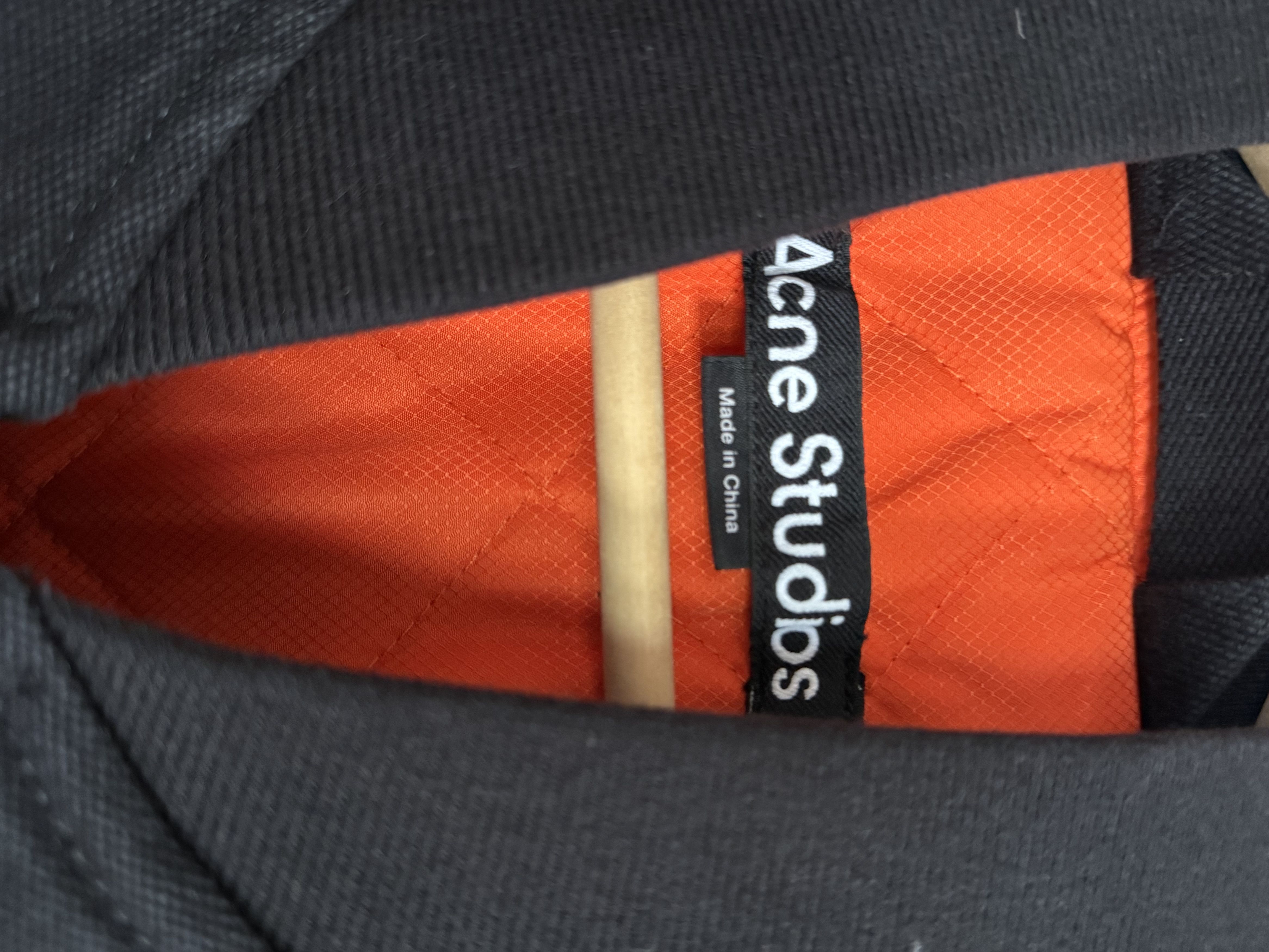 Acne Studios Oversize Canvas Bomber Jacket Size US S / EU 44-46 / 1 - 2 Thumbnail
