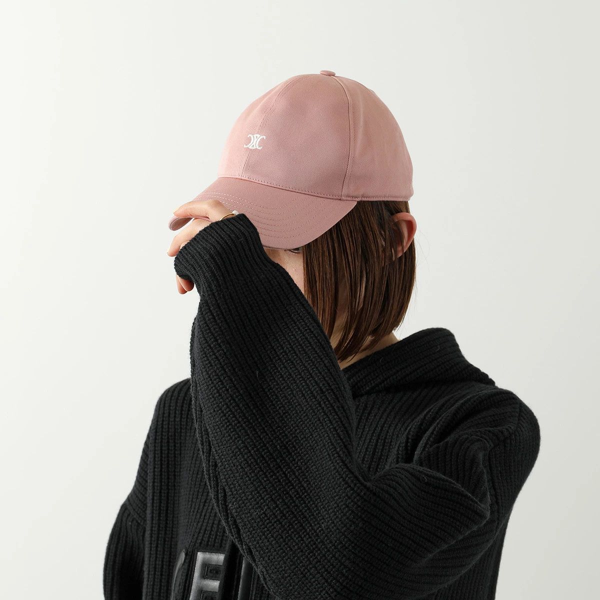 Celine o1w1db10526 AA0B32 Size : OS / Logo Hat / Cap in Pink Size ONE SIZE - 2 Thumbnail