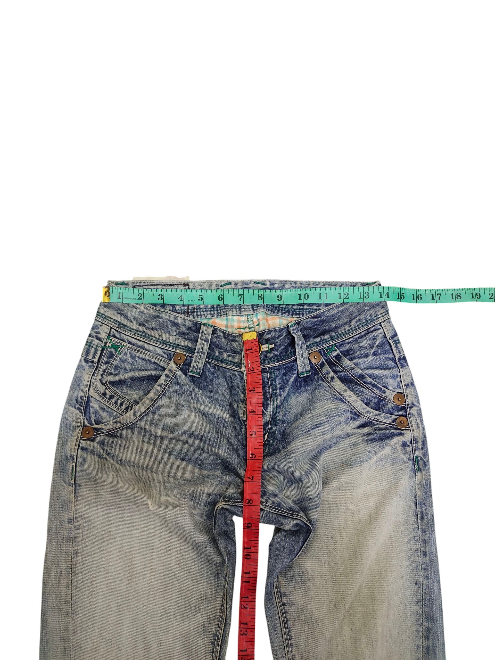 Comme des Garcons × Undercover Et Boite Japan Clawmark Distress Faded Denim Jeans Size US 28 / EU 44 - 14 Thumbnail