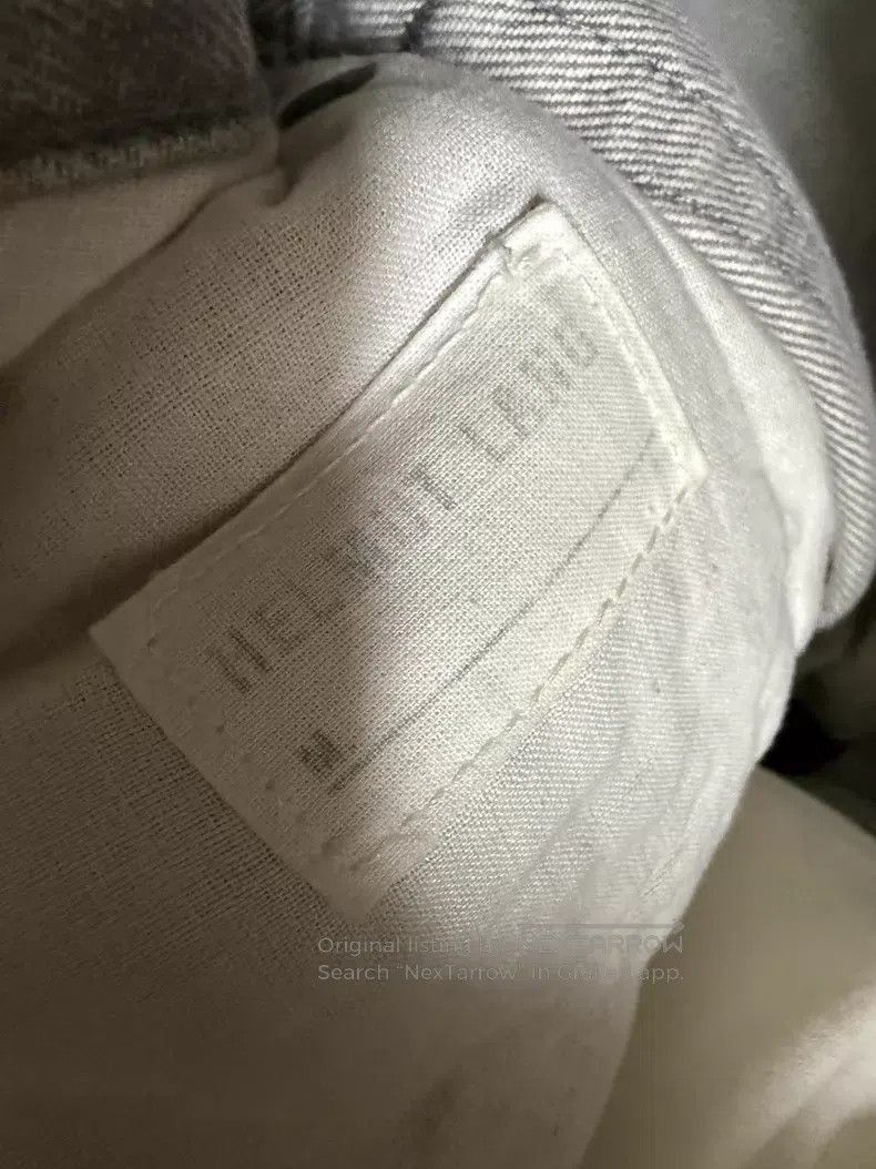Helmut Lang Helmut Lang washed denim jeans| Size US 30 / EU 46 - 9 Thumbnail