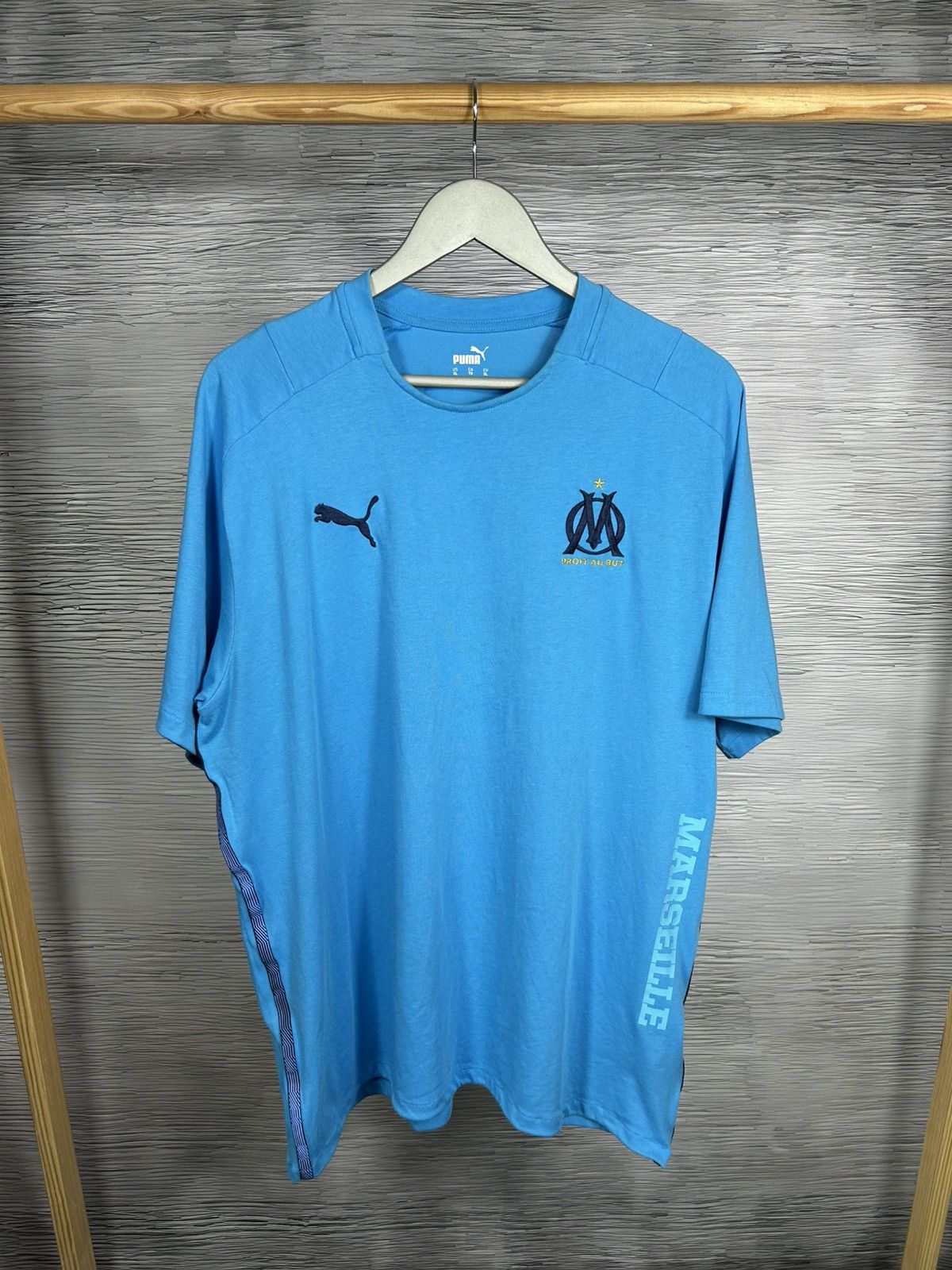 Puma Puma Olympique de Marseille Football T-Shirt Size XL Size US XL / EU 56 / 4 - 1 Thumbnail