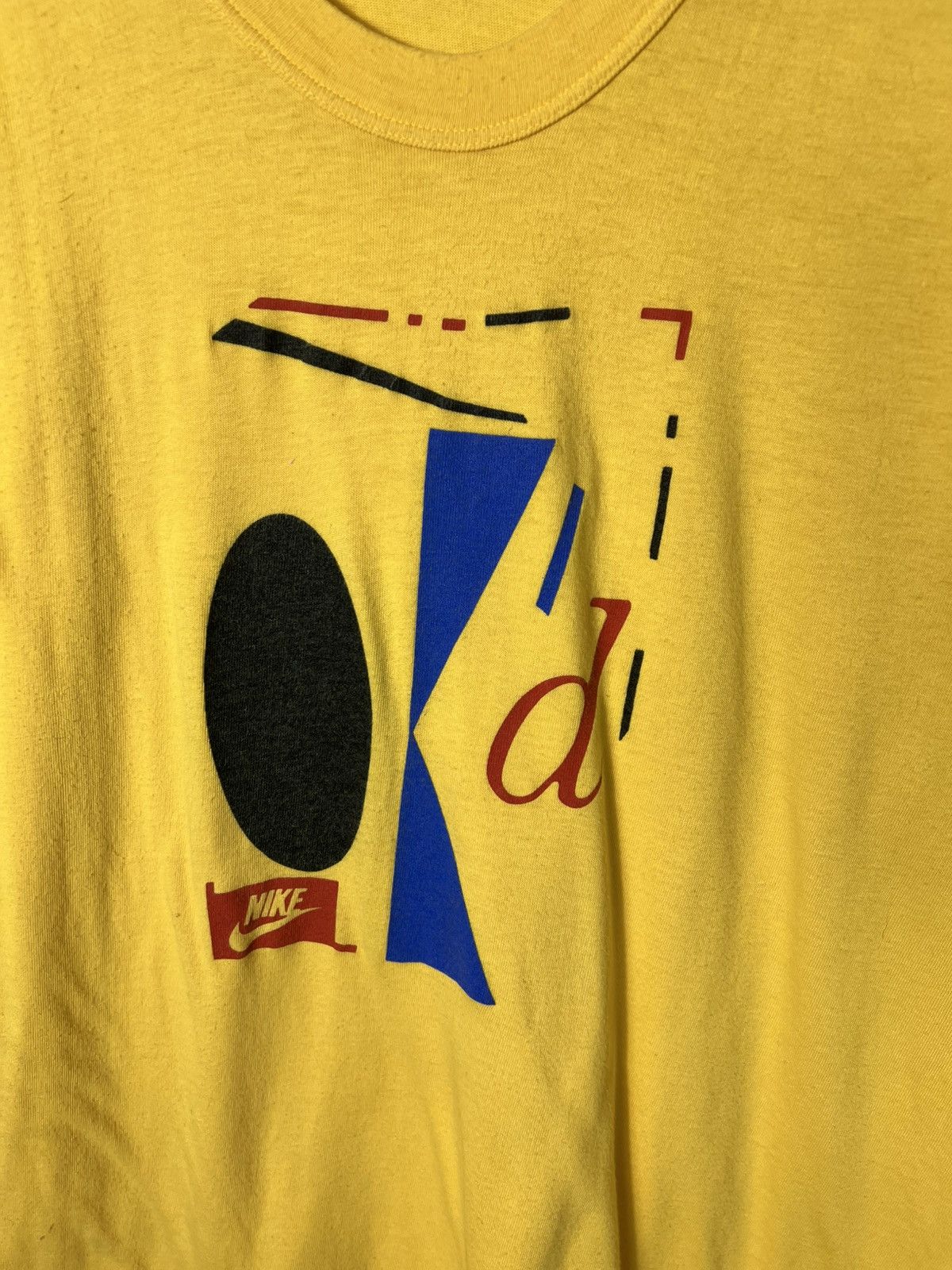 Nike Vintage streetwear y2k rare Nike 80s Single Stitch T-shirt Size US M / EU 48-50 / 2 - 2 Thumbnail