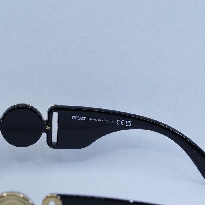 Versace Versace VE4479U GB1/87 Sunglasses Black Square Frame Size ONE SIZE - 6 Thumbnail