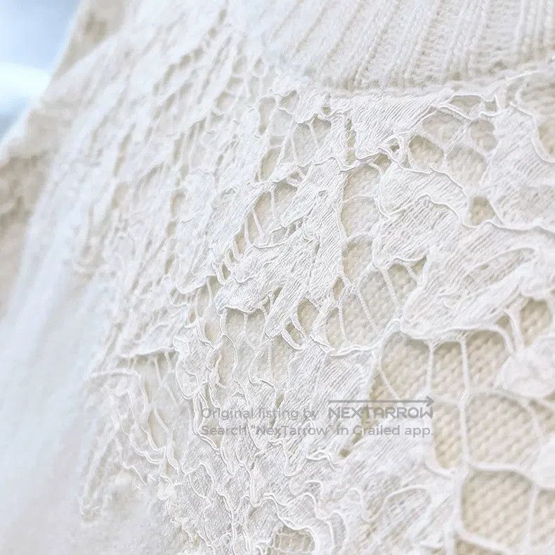 Valentino Valentino Lace cashmere sweater Size S / US 4 / IT 40 - 5 Thumbnail