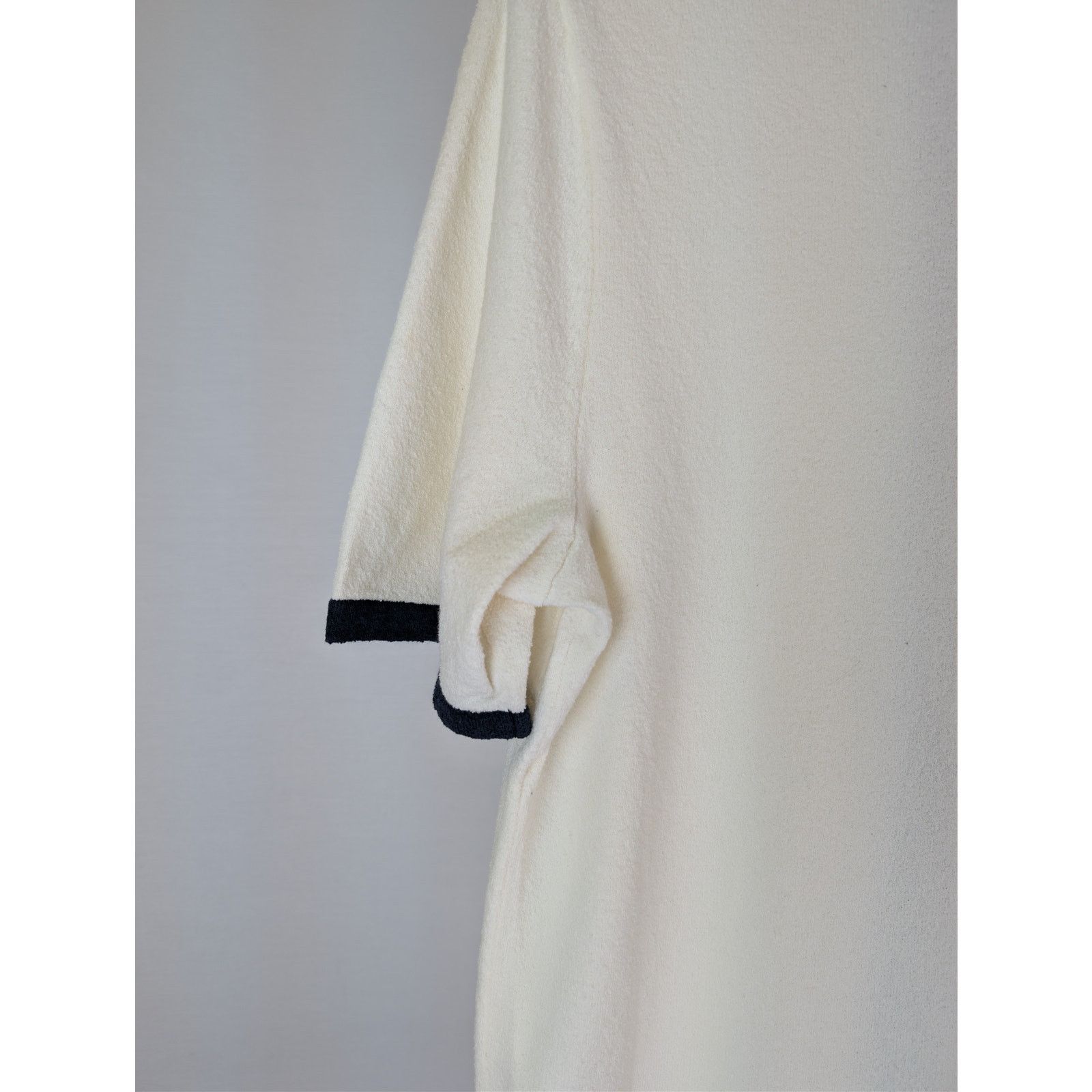 Rag & Bone o1rshd1 CC20 Avery Shirt in Zuma Toweling in Ivory Size US S / EU 44-46 / 1 - 14 Thumbnail