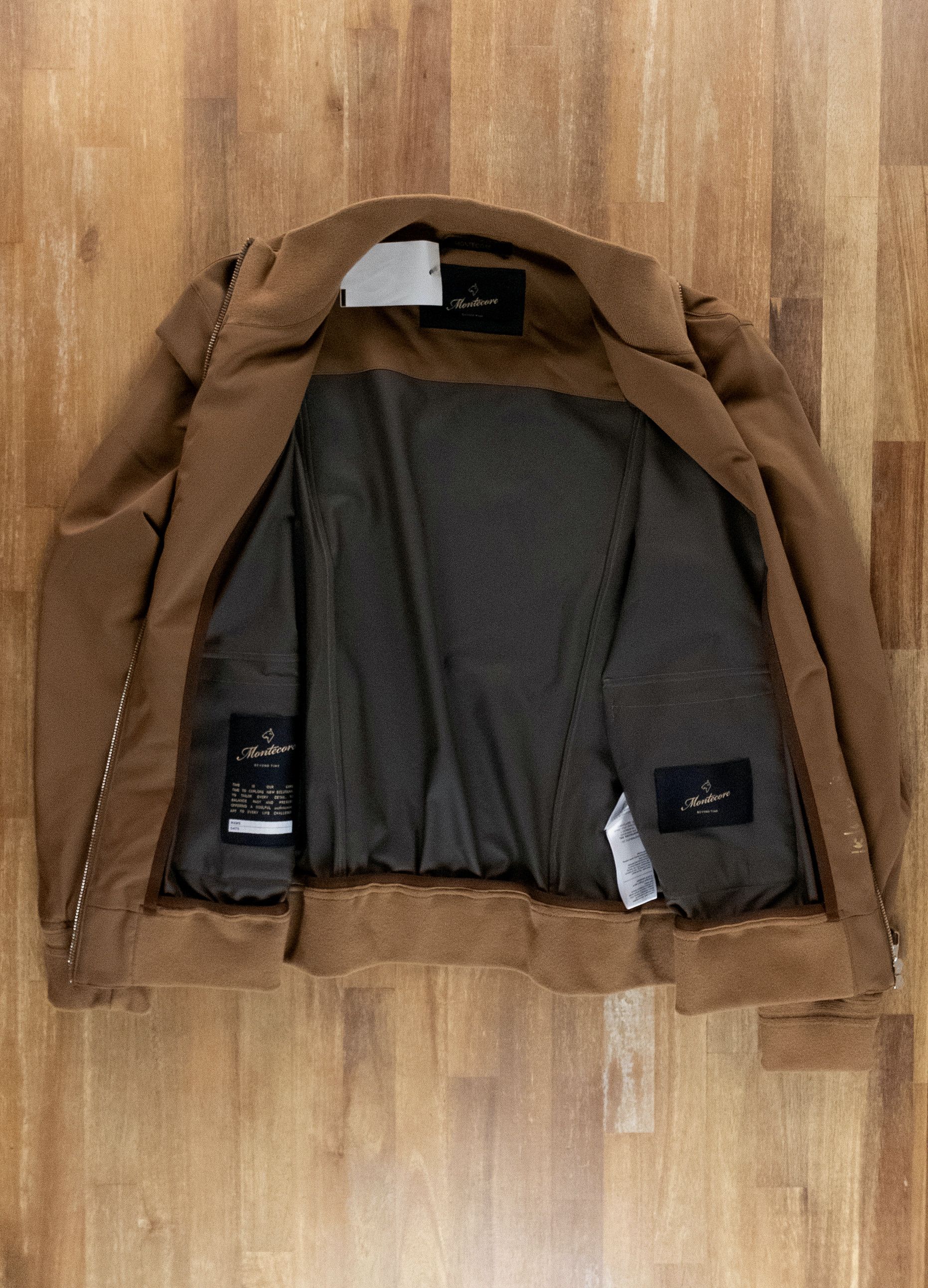 Montecore MONTECORE Italy camel brown bomber jacket Large Size US L / EU 52-54 / 3 - 9 Thumbnail